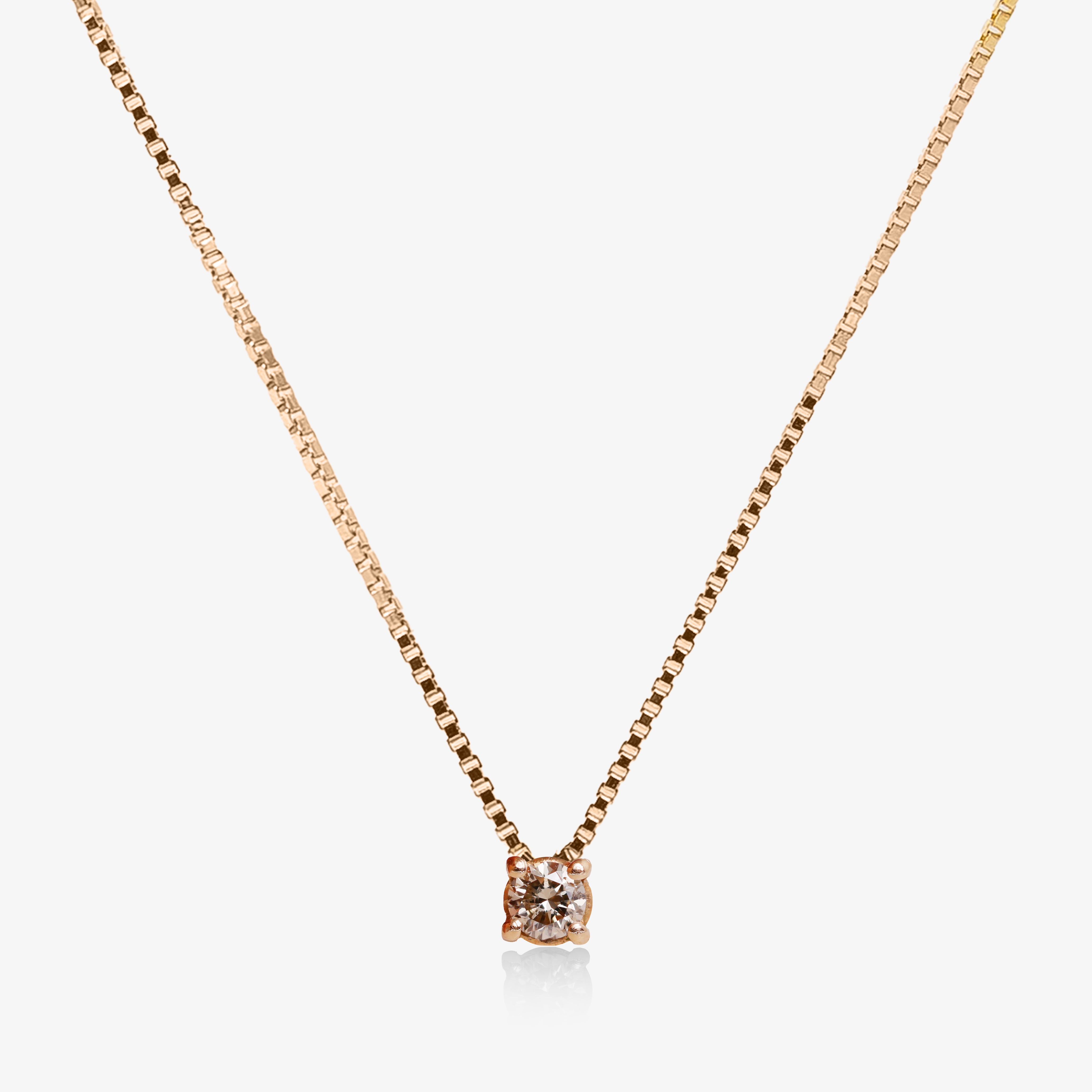 Spotlight Brown Diamond Necklace