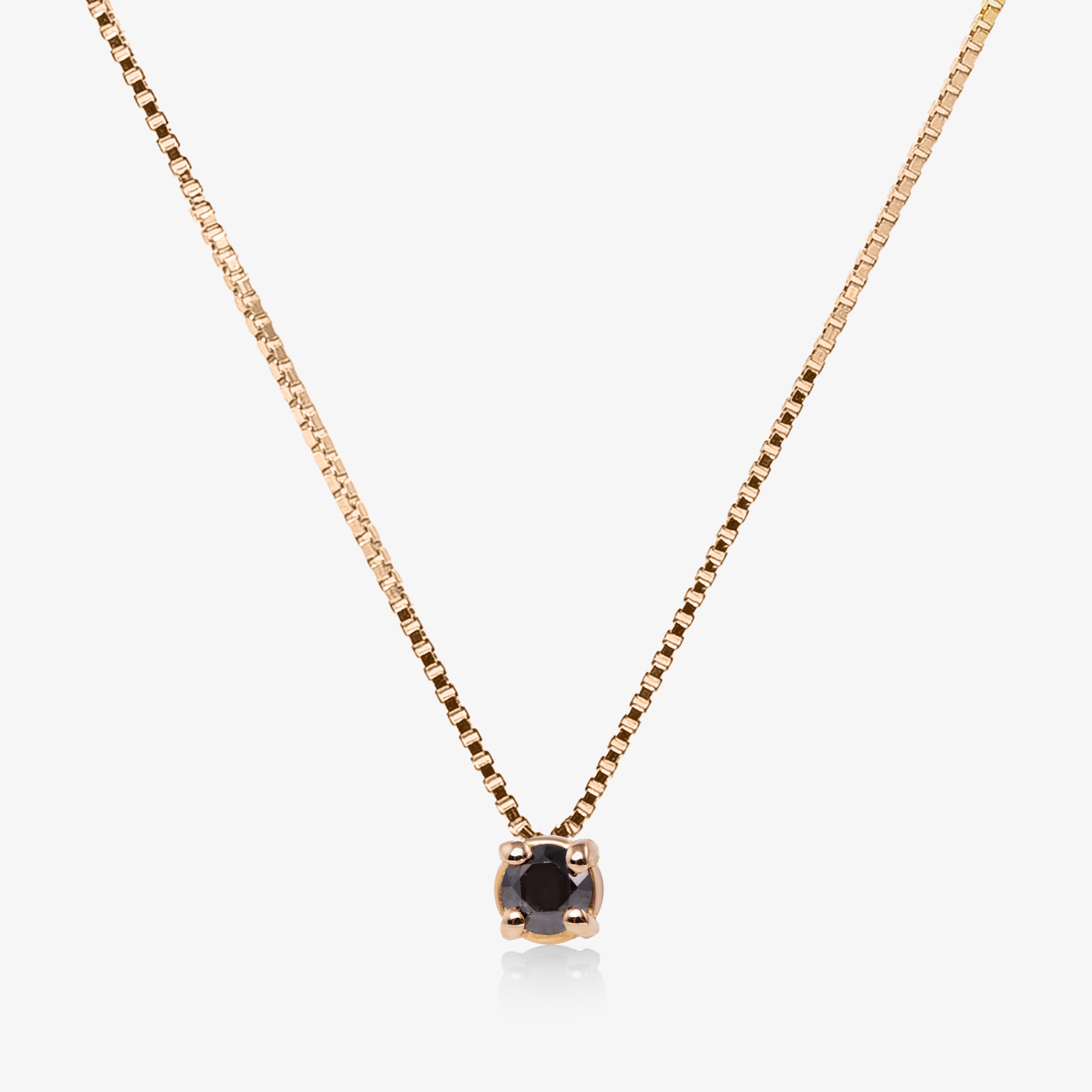 Spotlight Black Diamond Necklace