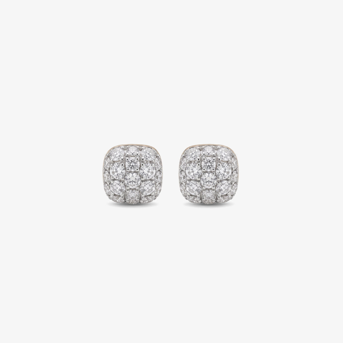 Cercei stud din aur galben 18K cu diamante naturale 2,04 ct – A1E1481