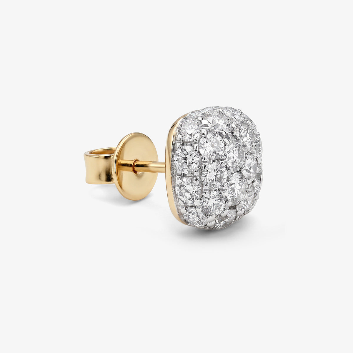 Cercei stud din aur galben 18K cu diamante naturale 2,04 ct – A1E1481