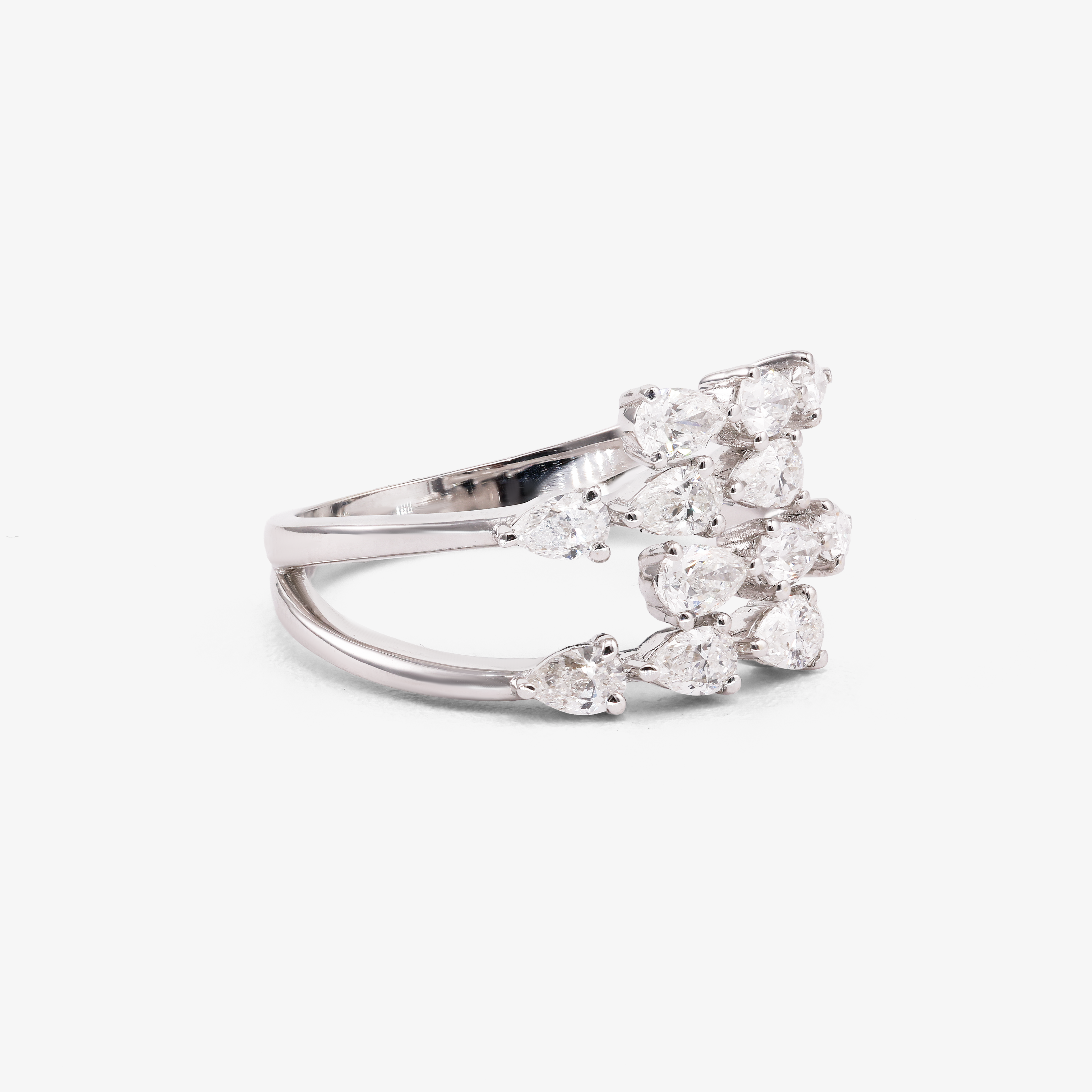 Inel aur 18k cu diamante 1.04 ct