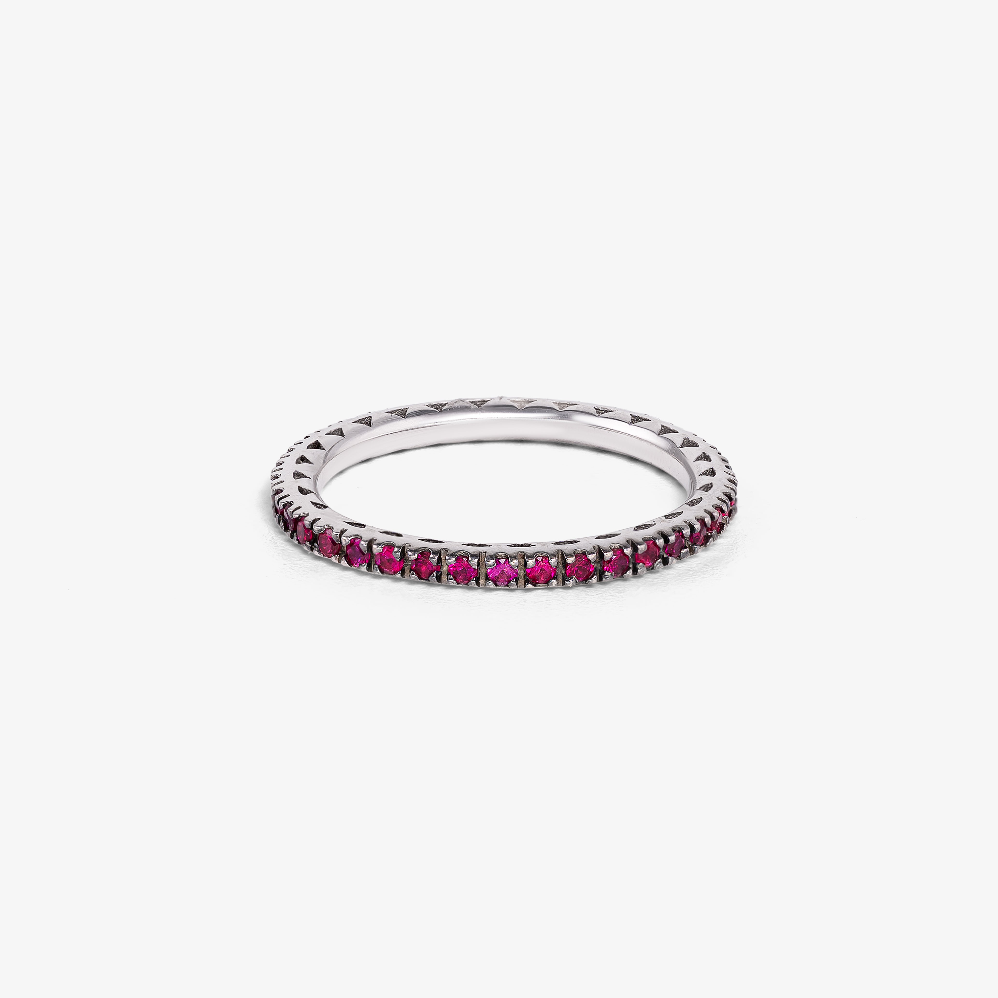 Eternity Ring with Rubies 0.50ct