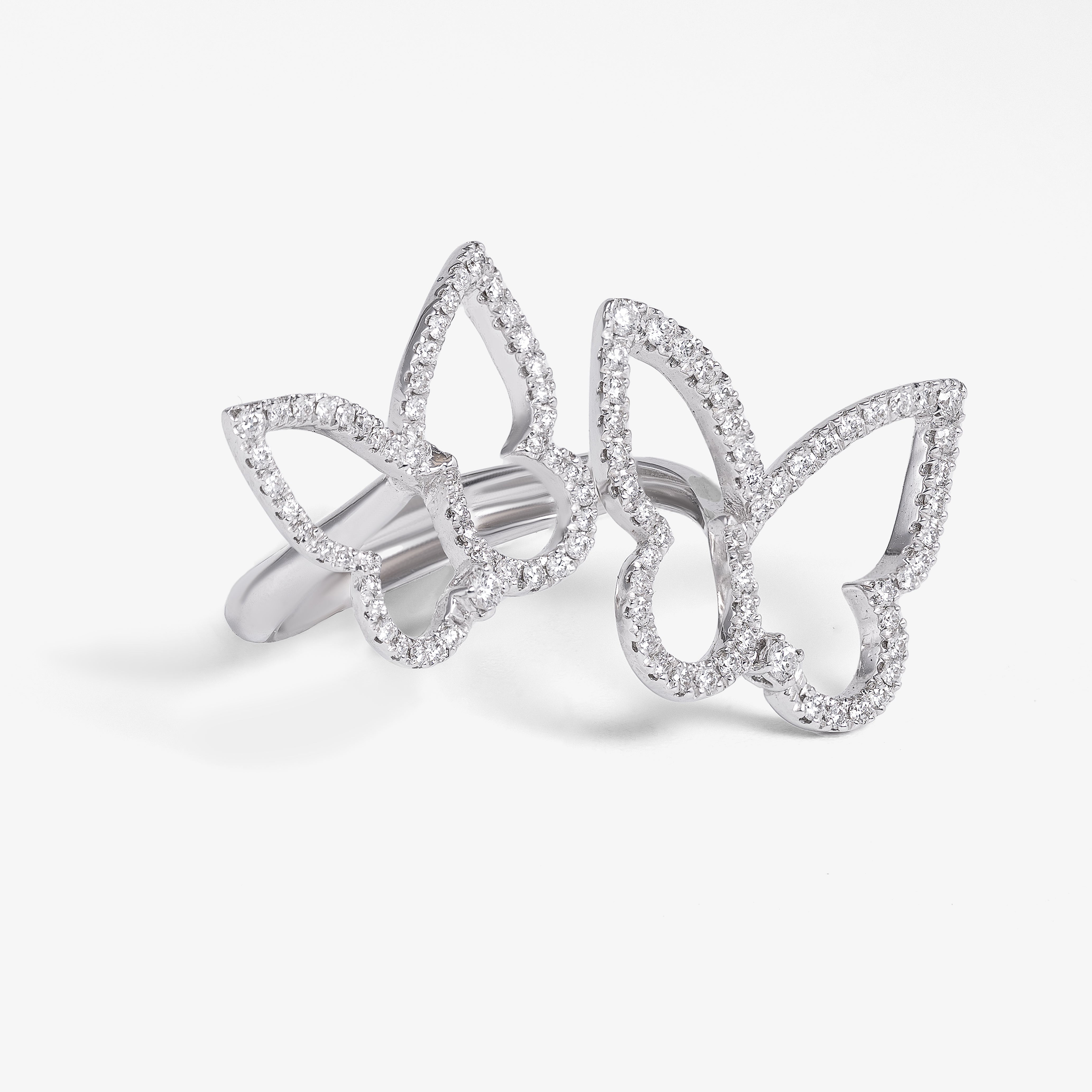 Inel aur 18k cu diamante 0.41 ct