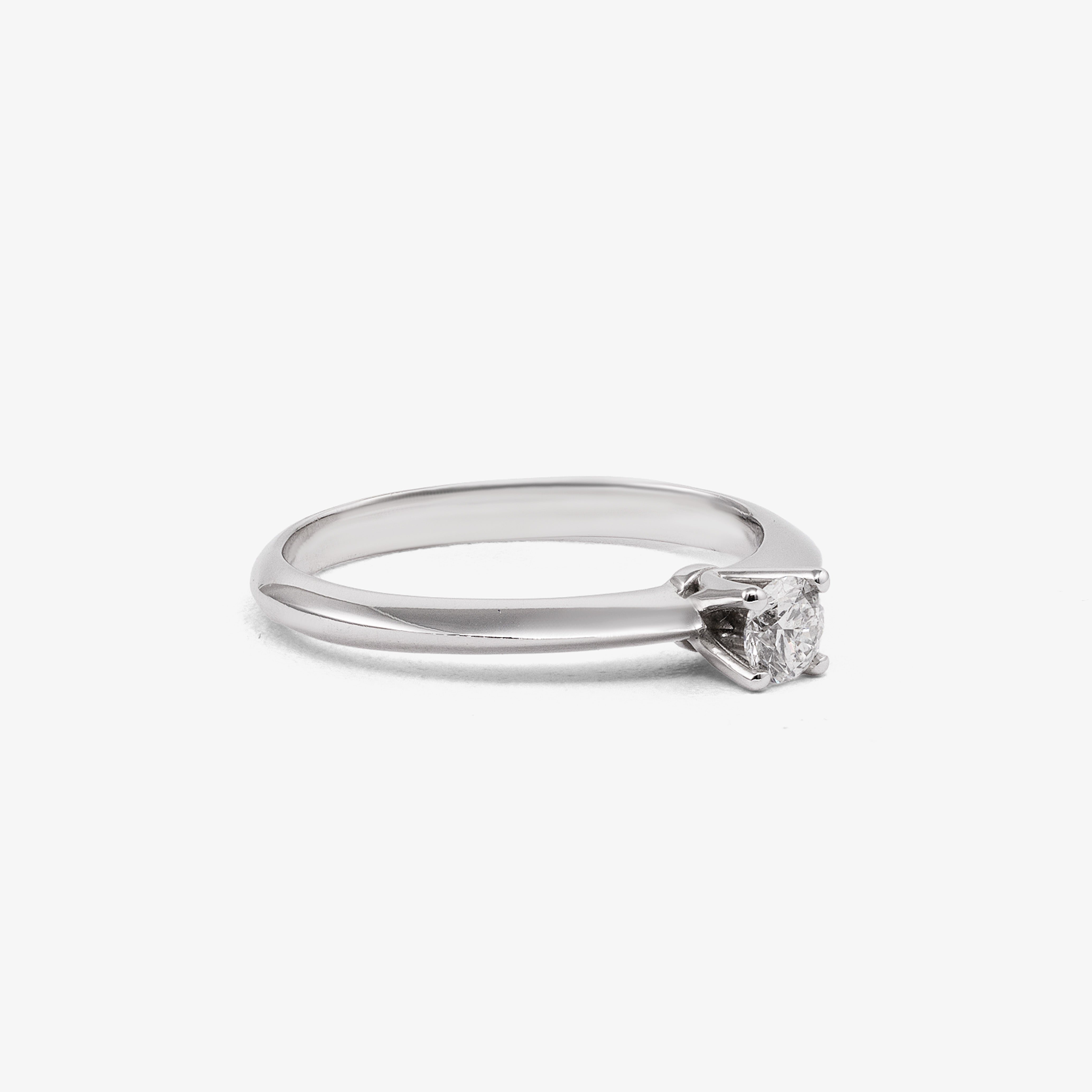 Inel de logodna din aur 18k cu diamant 0.20 ct