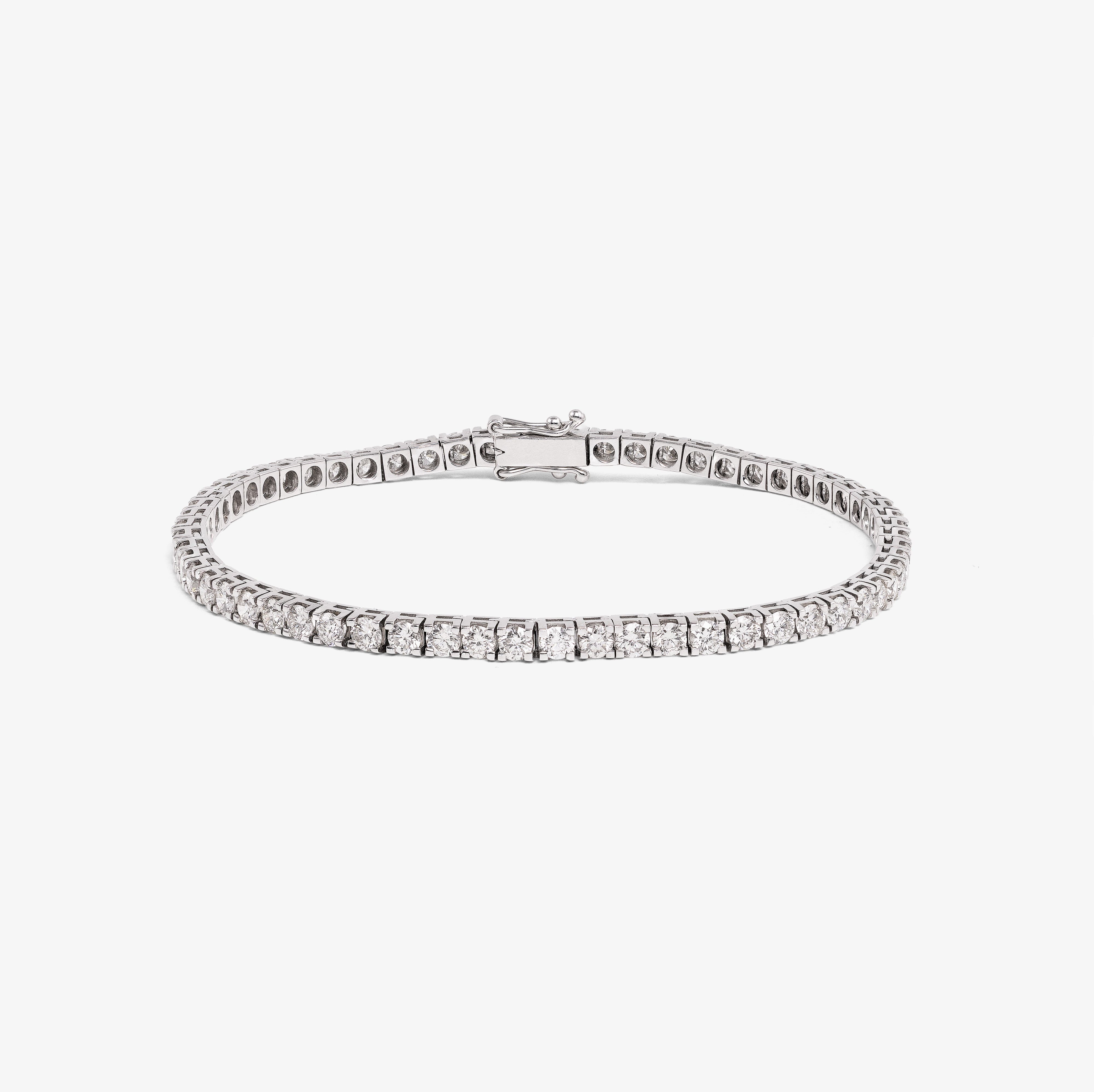 Bratara tennis aur 18k cu diamante 6.41 ct