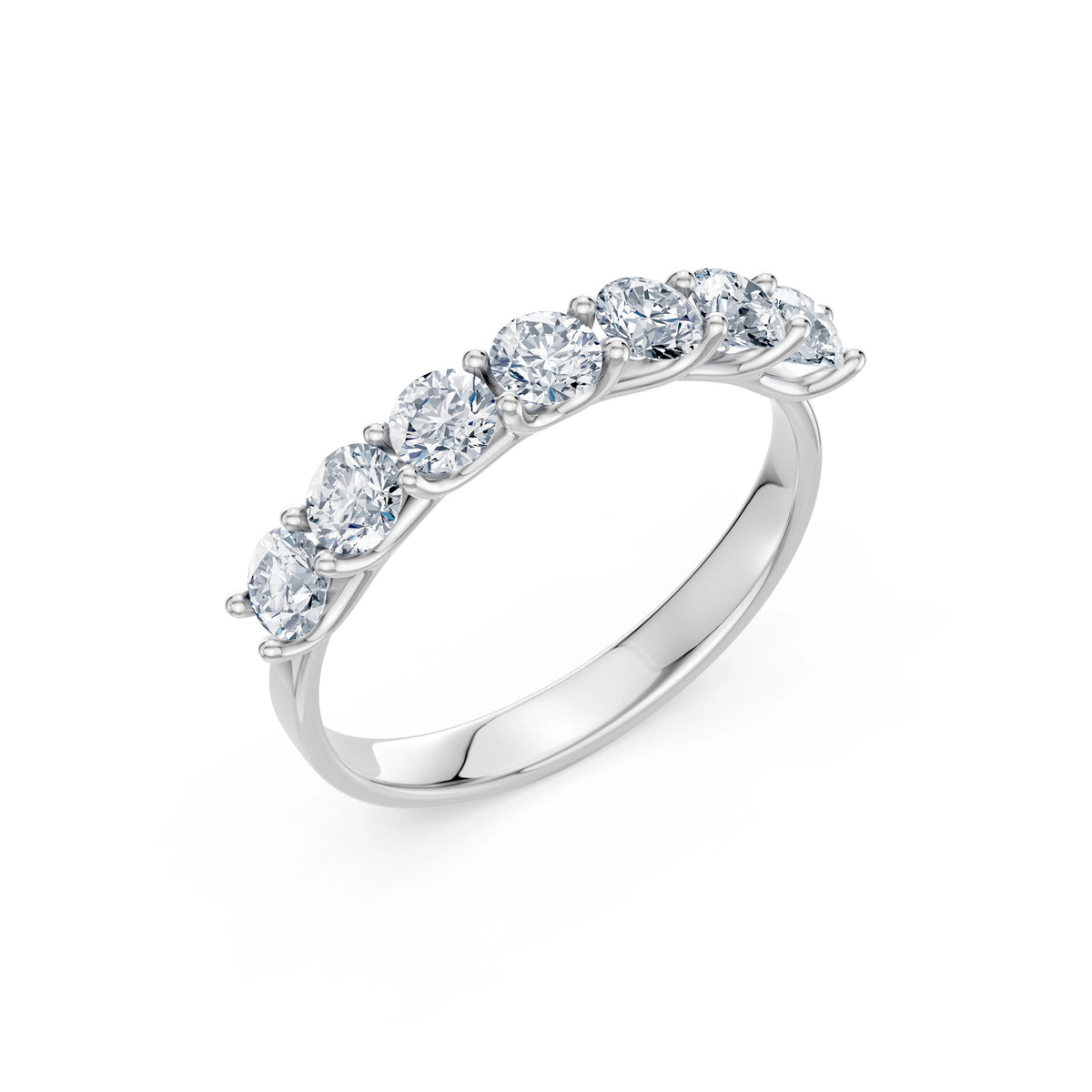 Inel din Aur cu Diamante, Forma Rotund Briliant, 1,05 CT