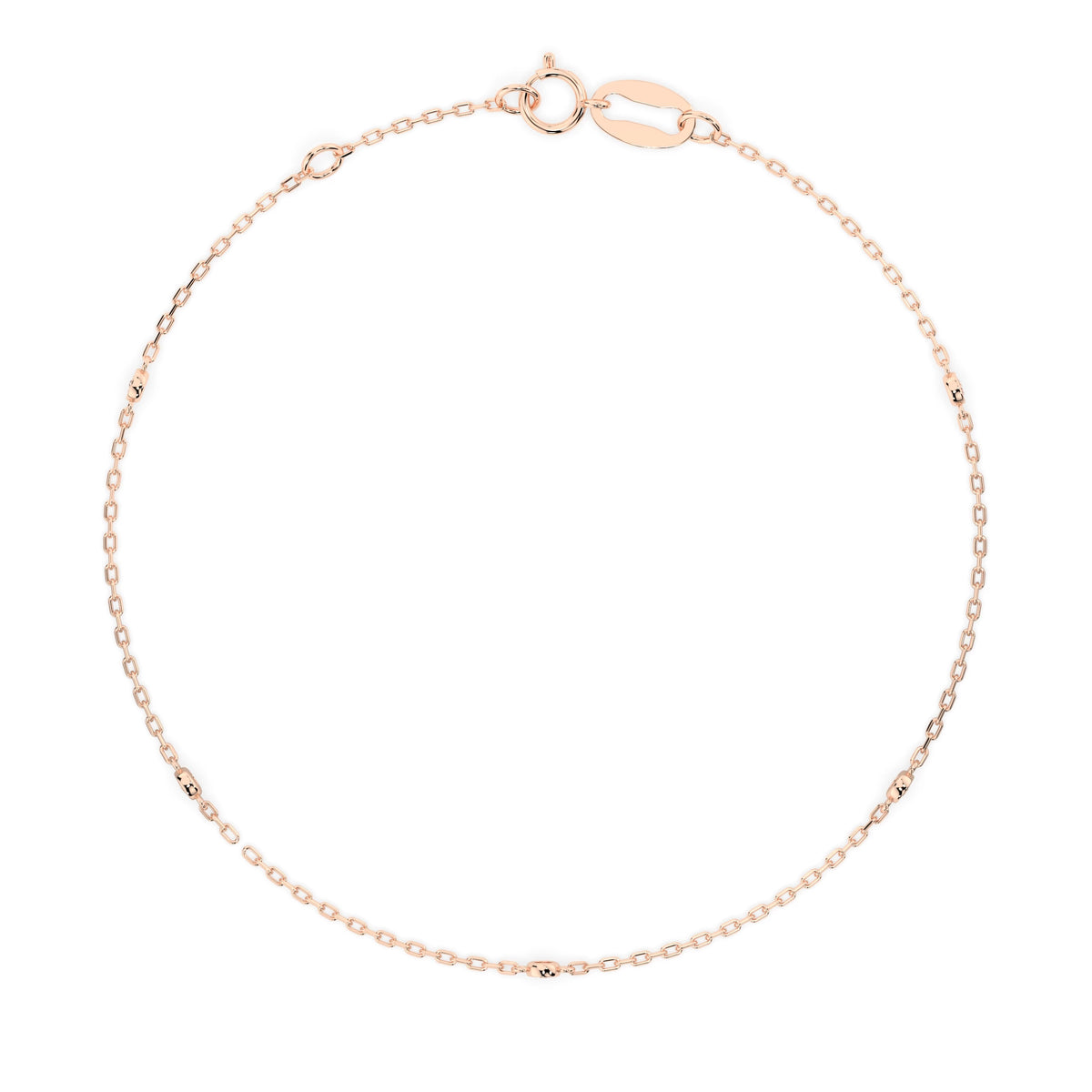 Brățară din Aur cu Diamante, Forma Rotund Briliant, 0,07 CT