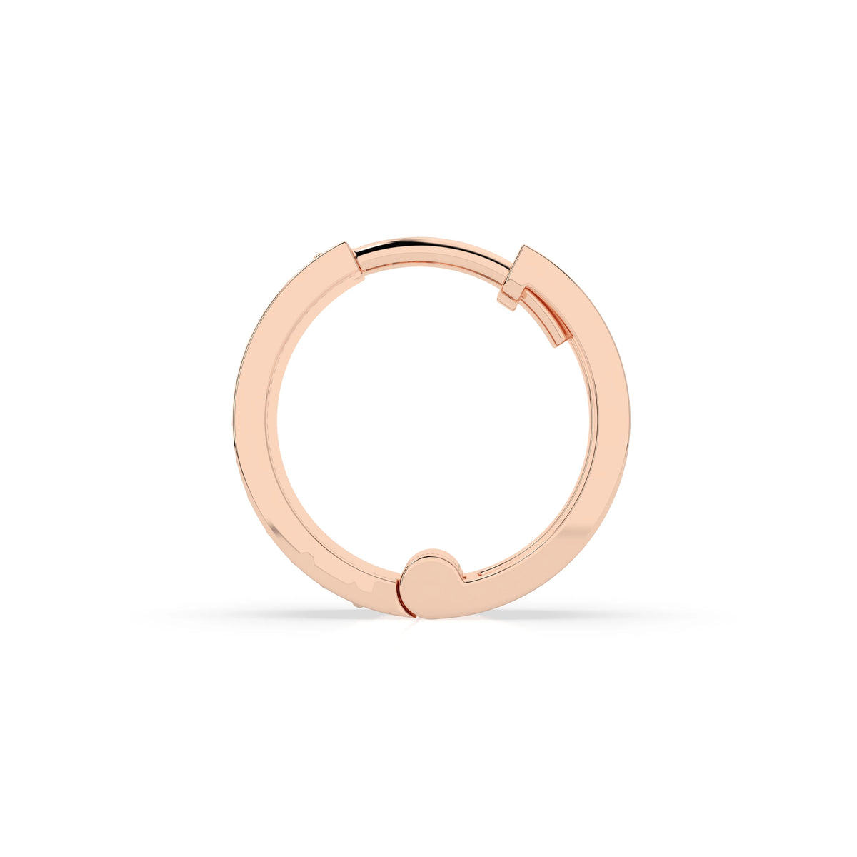 Cercei din Aur cu Diamante, Forma Rotund Briliant, 0,35 CT