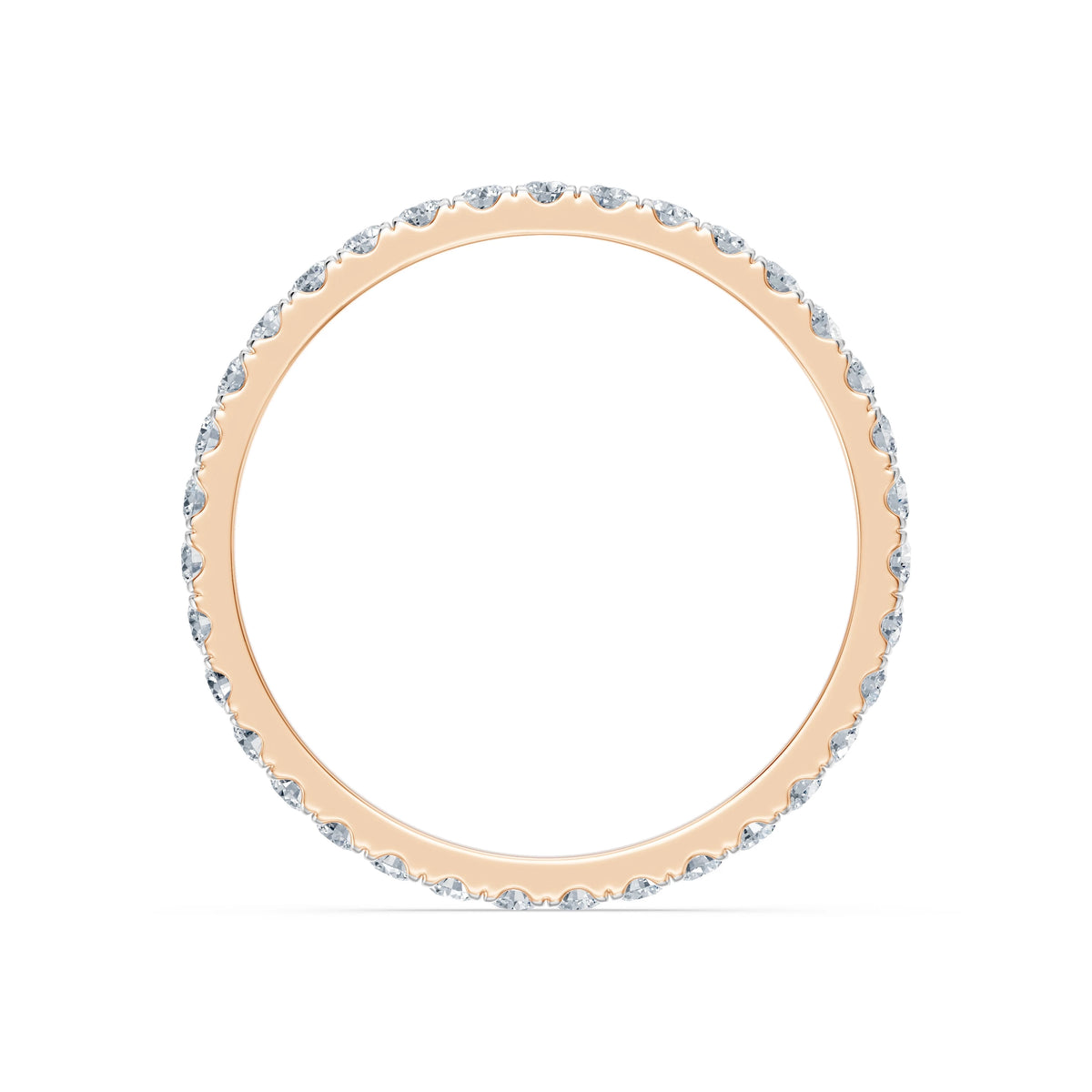 Inel din Aur cu Diamante, Forma Rotund Briliant, 0,53 CT