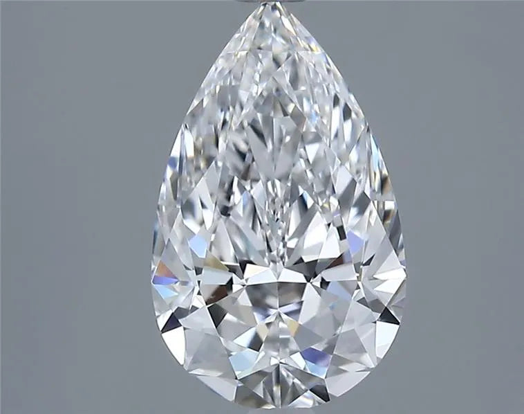 2.01ct Pear Natural Diamond (Colour D, Clarity IF, GIA)