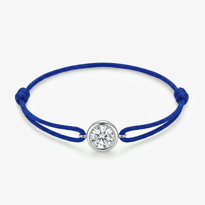 Bratara pe snur cu pandantiv si diamant 0.50ct