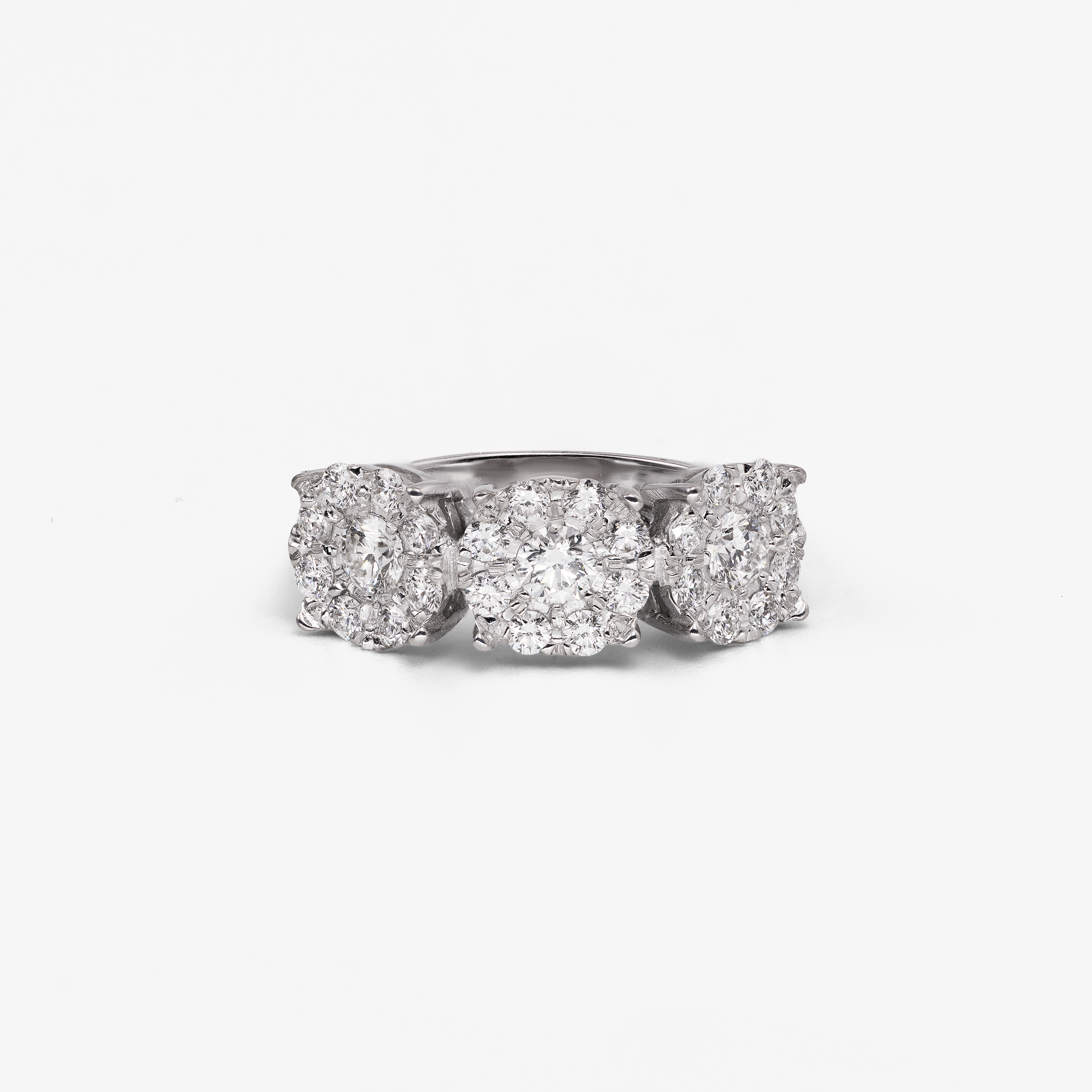Inel aur 18k cu diamante 1.28 ct