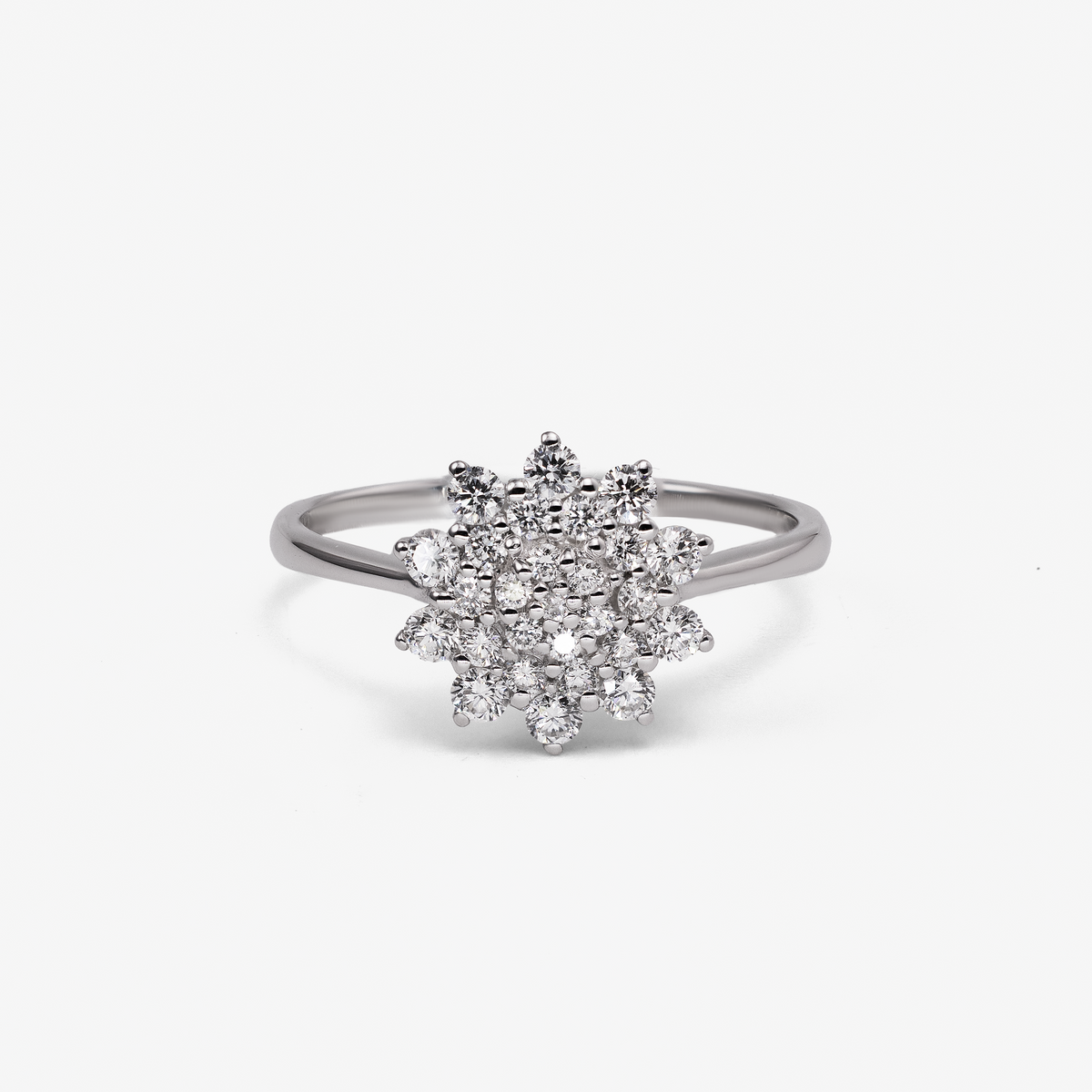 Inel aur 18k cu diamante 0.64 ct