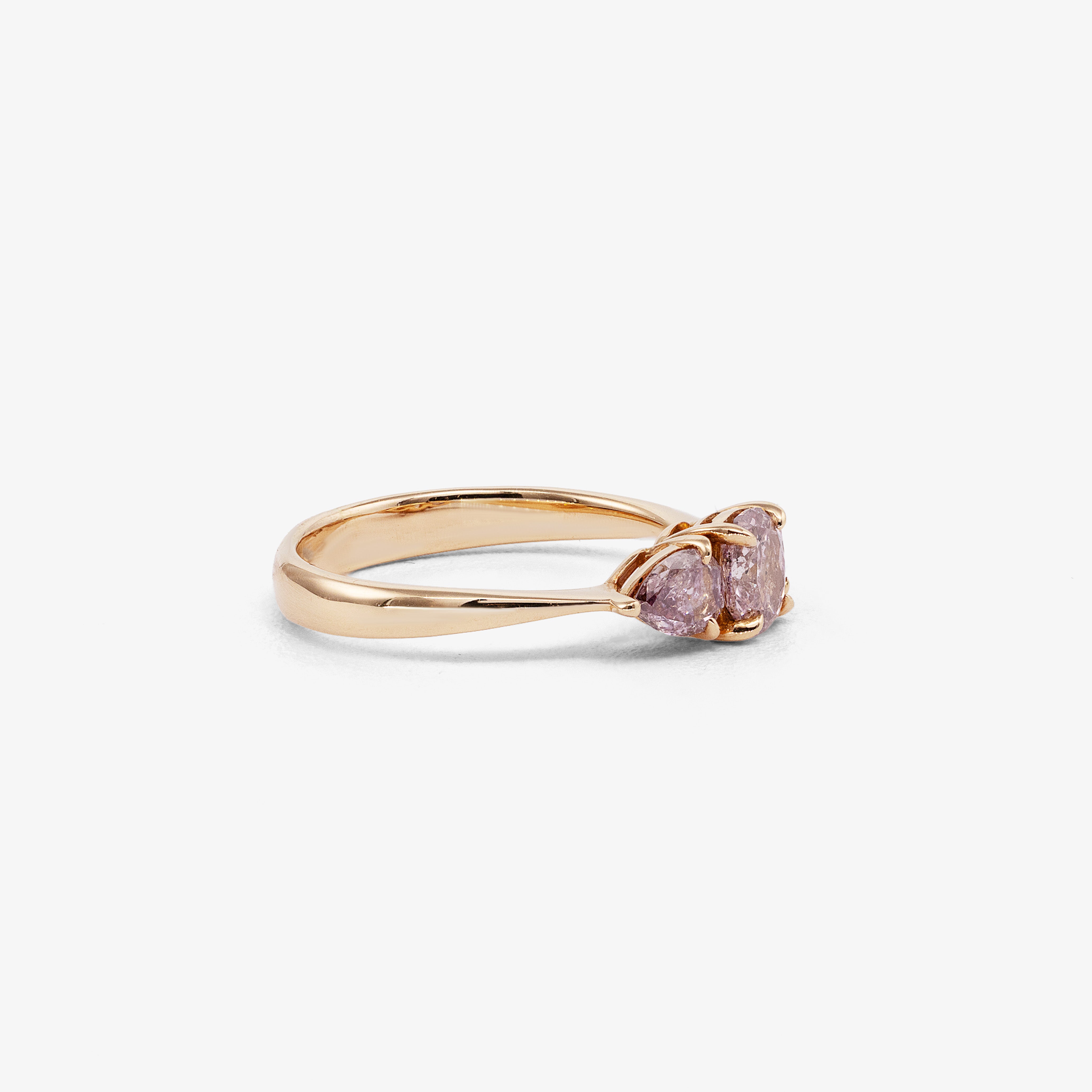 Inel aur 18k cu diamante 0.77 ct