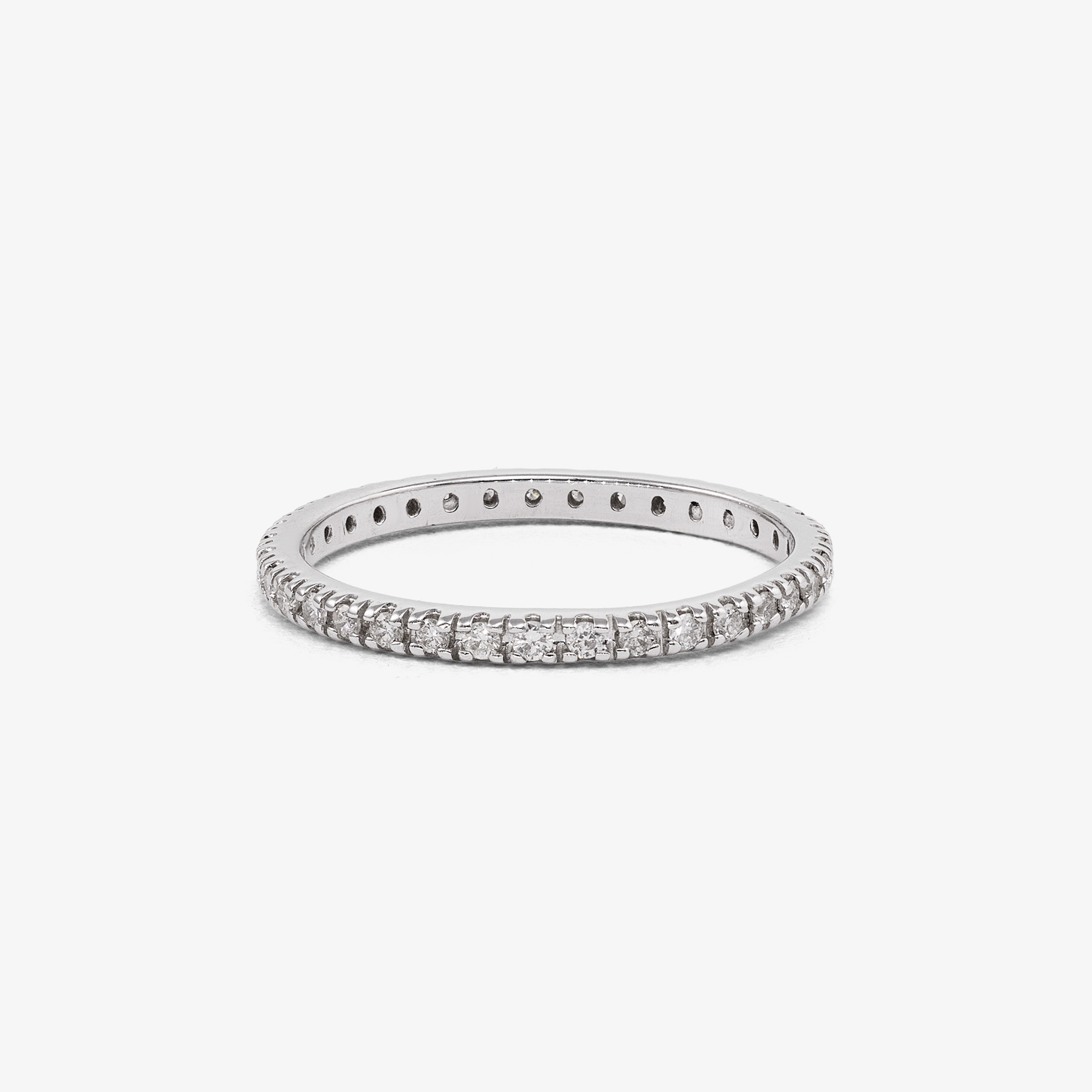 Inel eternity aur 18k cu diamante 0.29 ct