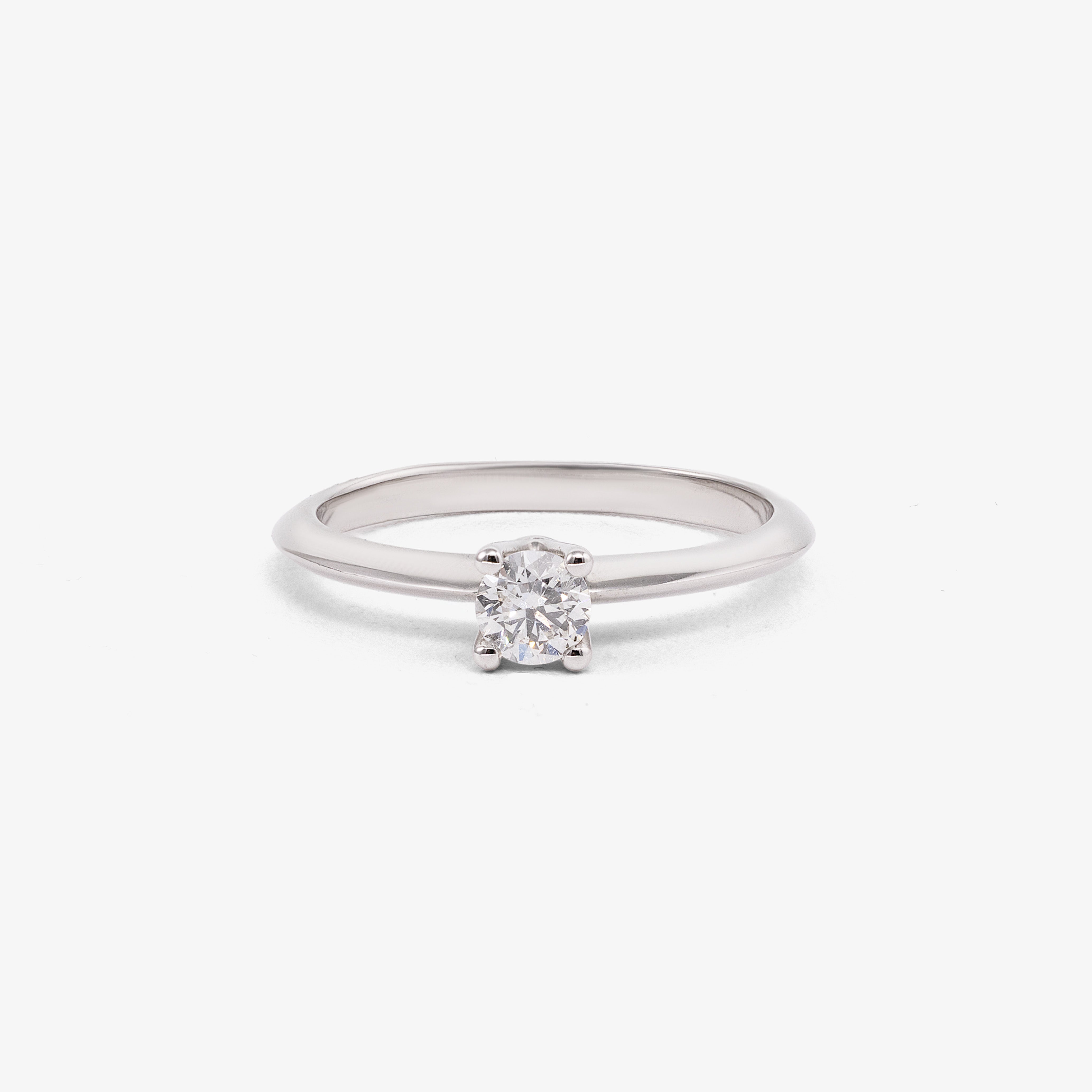Inel de logodna din aur 18k cu diamant 0.20 ct