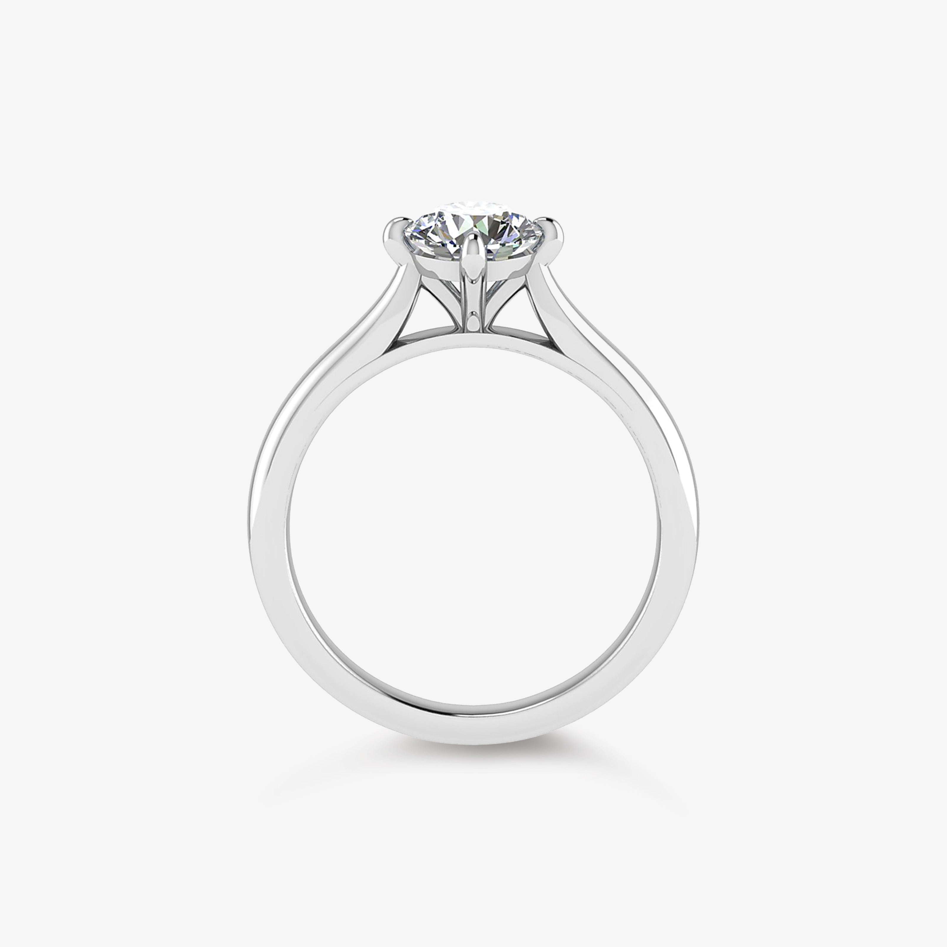 Inel de logodna din platina cu diamant 0.71 ct - Certificat GIA