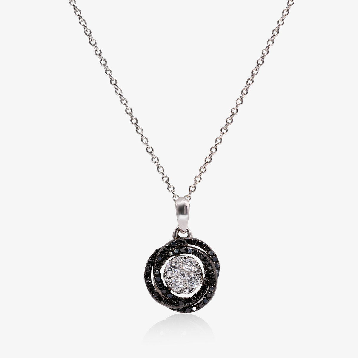 Colier aur 18k cu diamante 0.41 ct