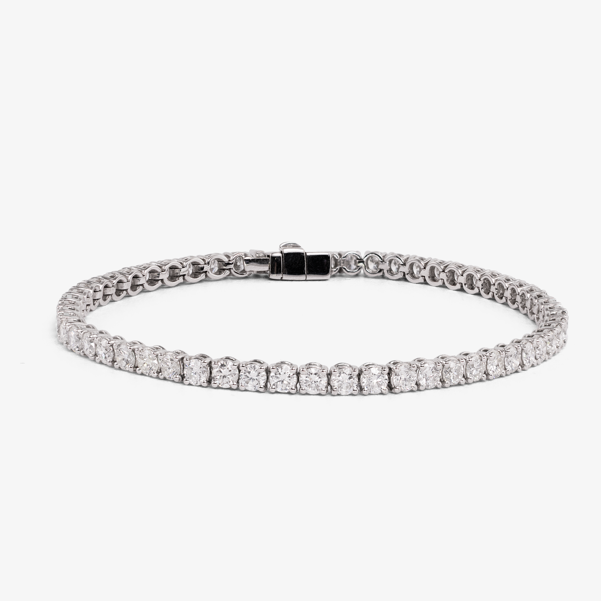 Bratara tennis aur 18k cu diamante 4.67 ct