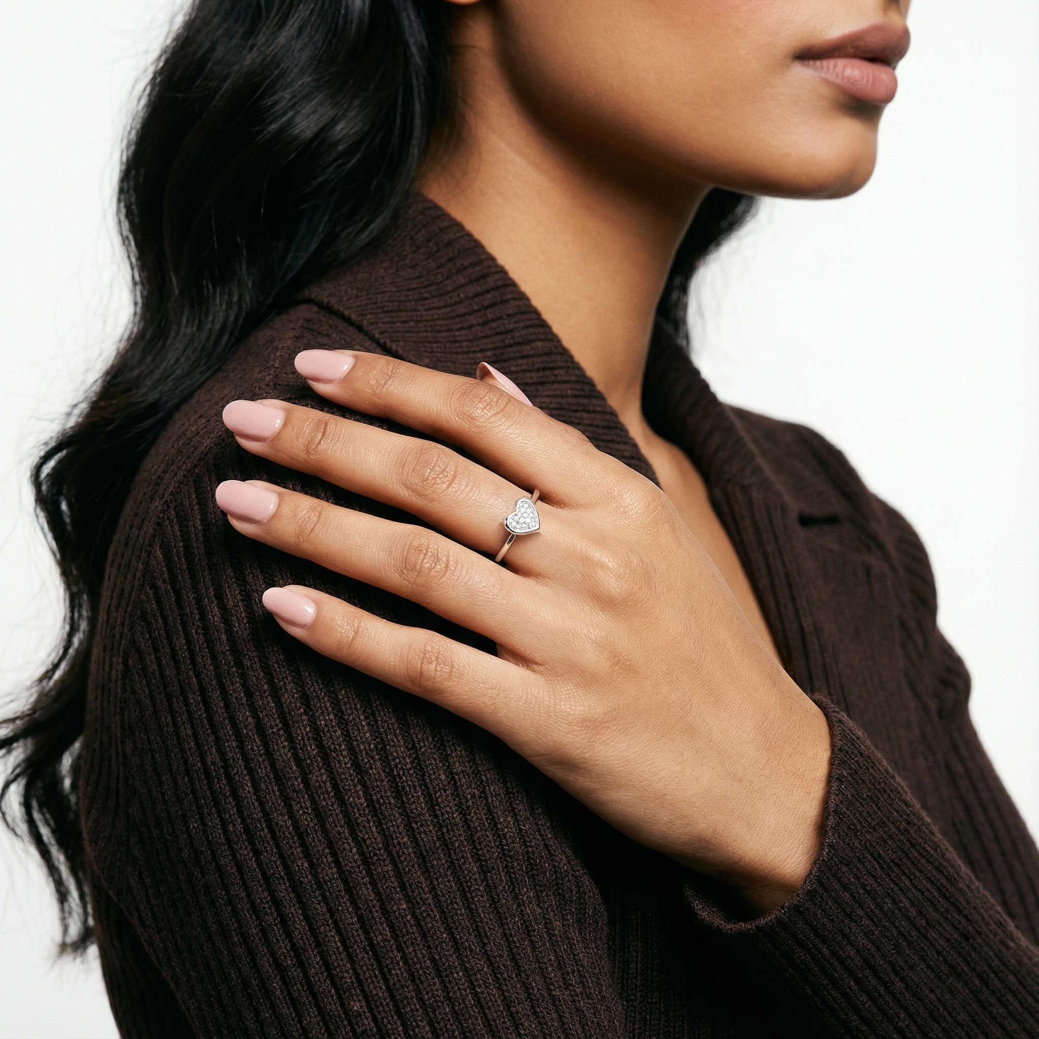 Inel aur 18k cu diamante 0.11ct