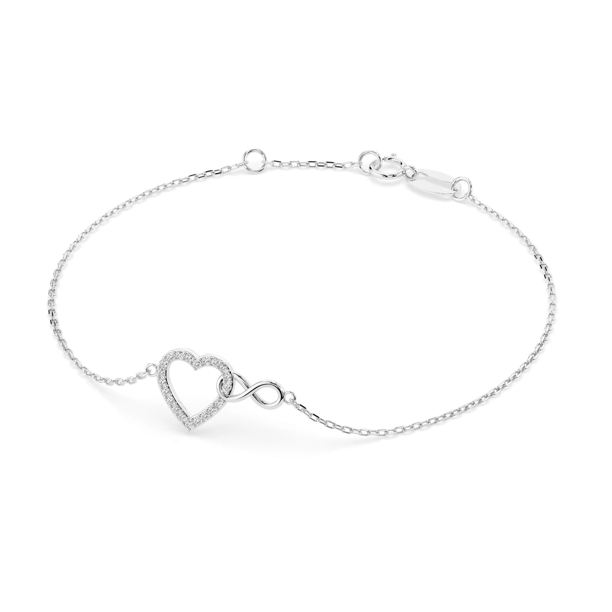 Brățară din Aur cu Diamante, Forma Rotund Briliant, 0,11 CT
