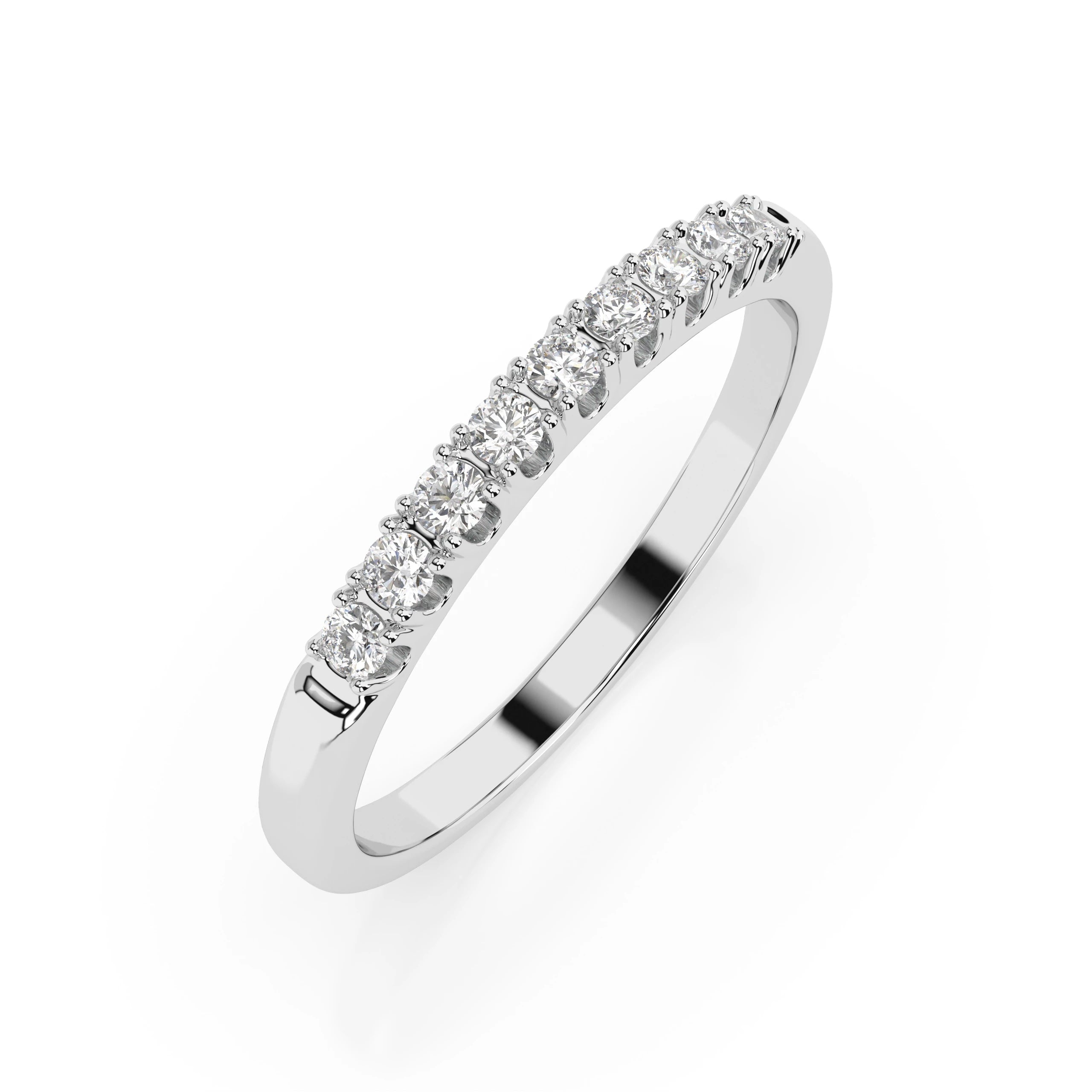 Inel din Aur cu Diamante Rotunde Briliant 0.18 CT