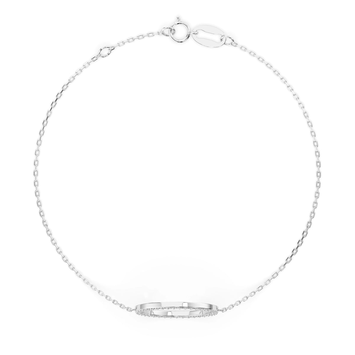 Brățară din Aur cu Diamante, Forma Rotund Briliant, 0,21 CT
