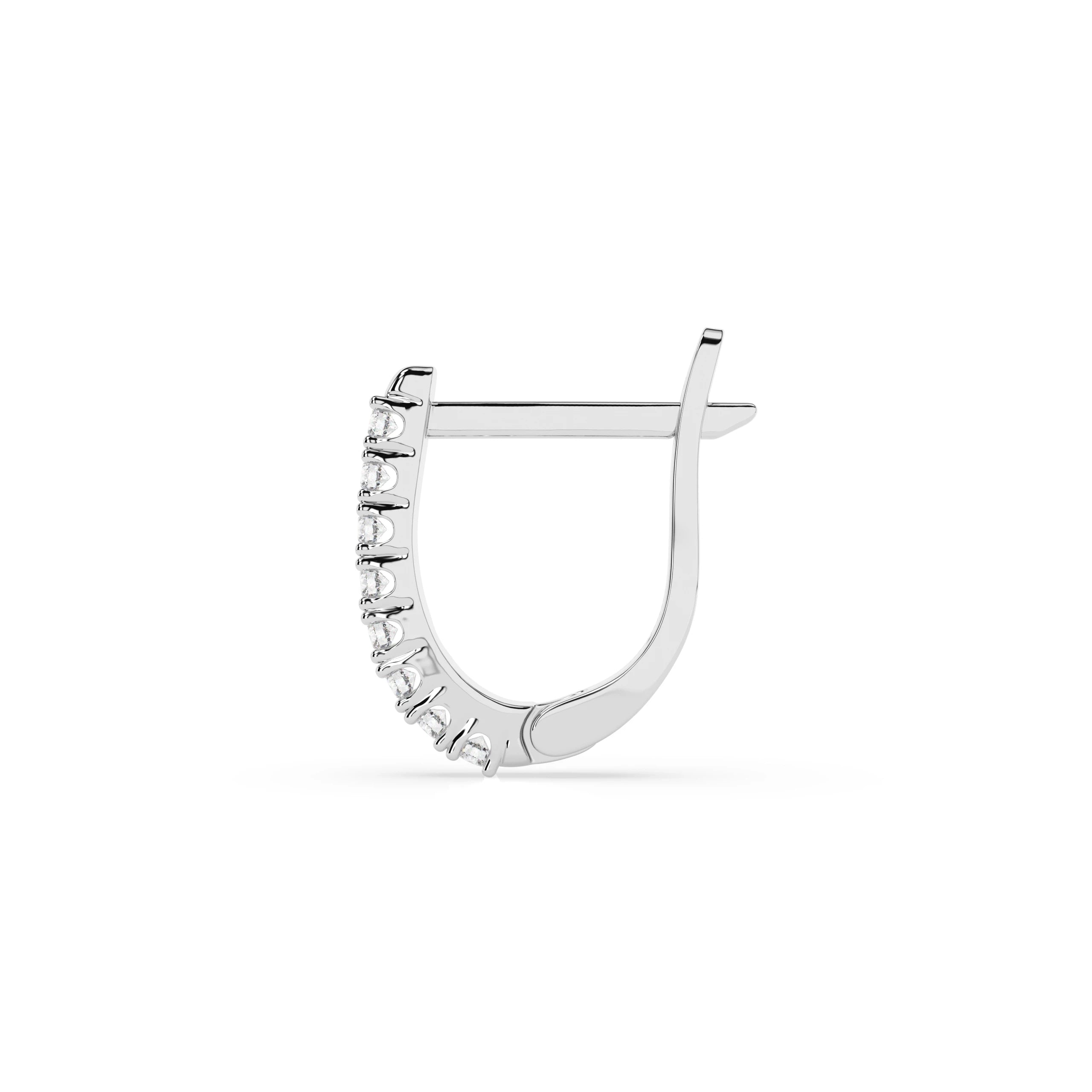 Cercei din Aur cu Diamante Rotunde Briliant 0.32 CT