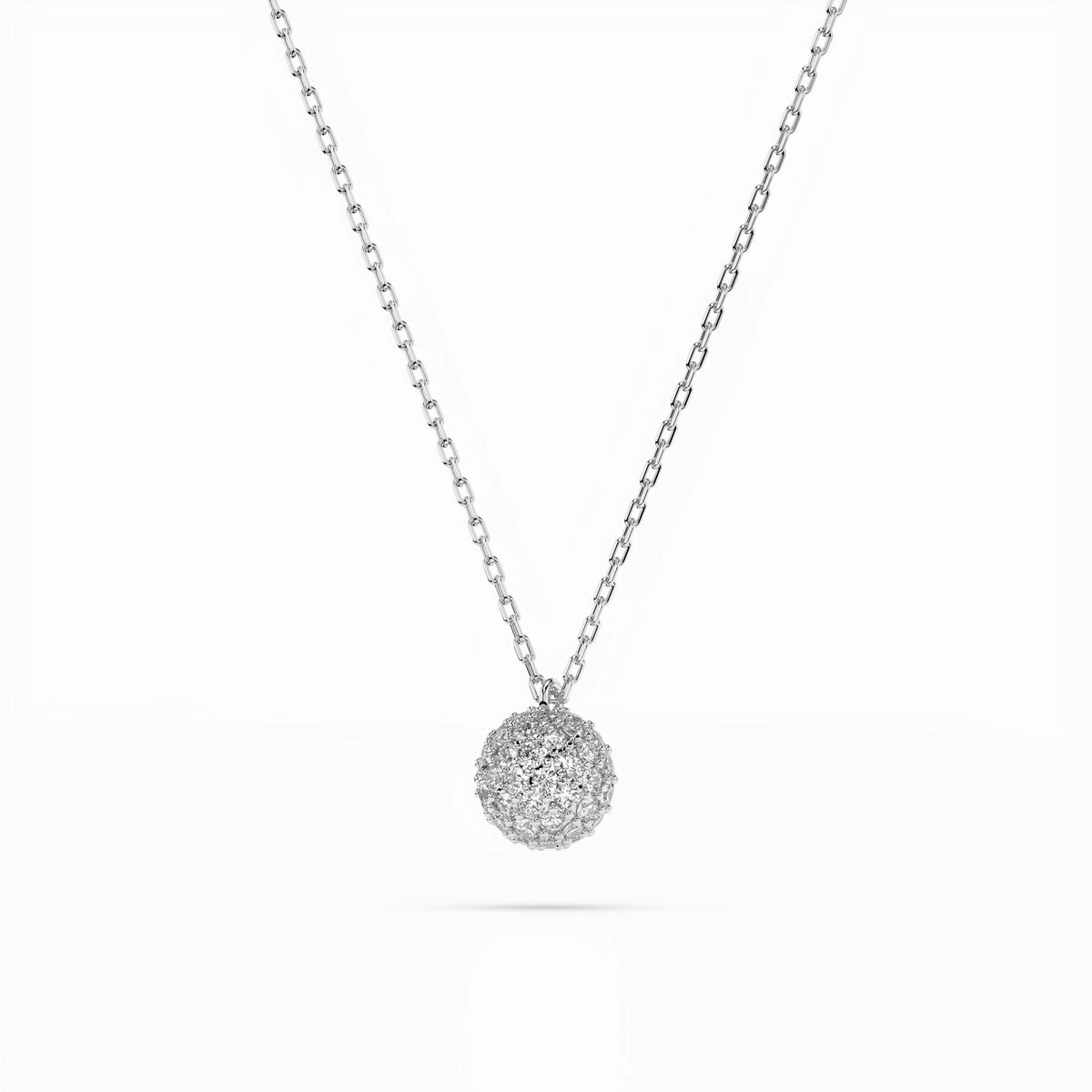 Colier din Aur cu Diamante, Forma Rotund Briliant, 0,23 CT
