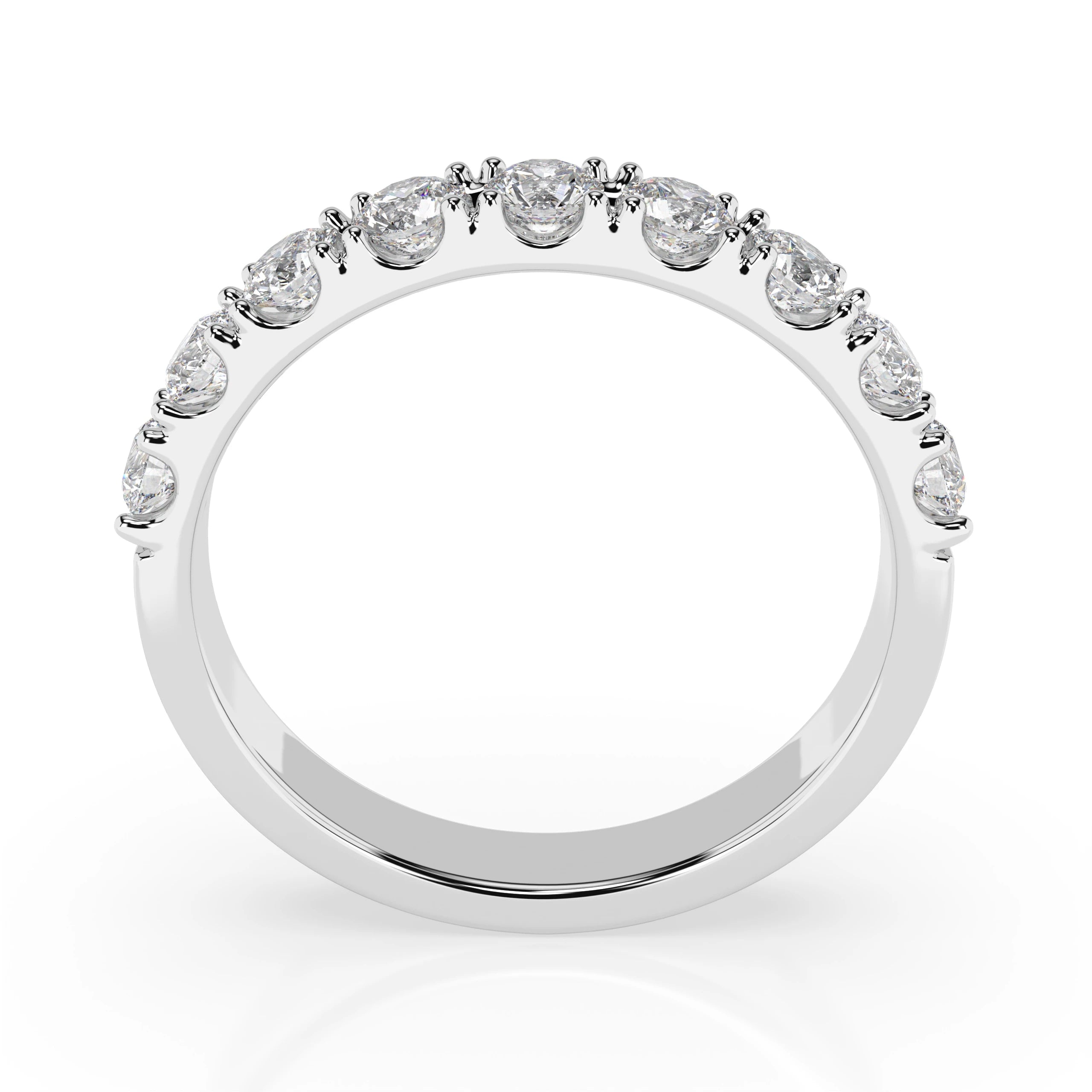 Inel din Aur cu Diamante Rotunde Briliant 0.78 CT