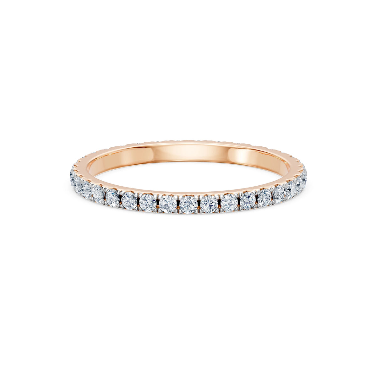 Inel din Aur cu Diamante, Forma Rotund Briliant, 0,53 CT