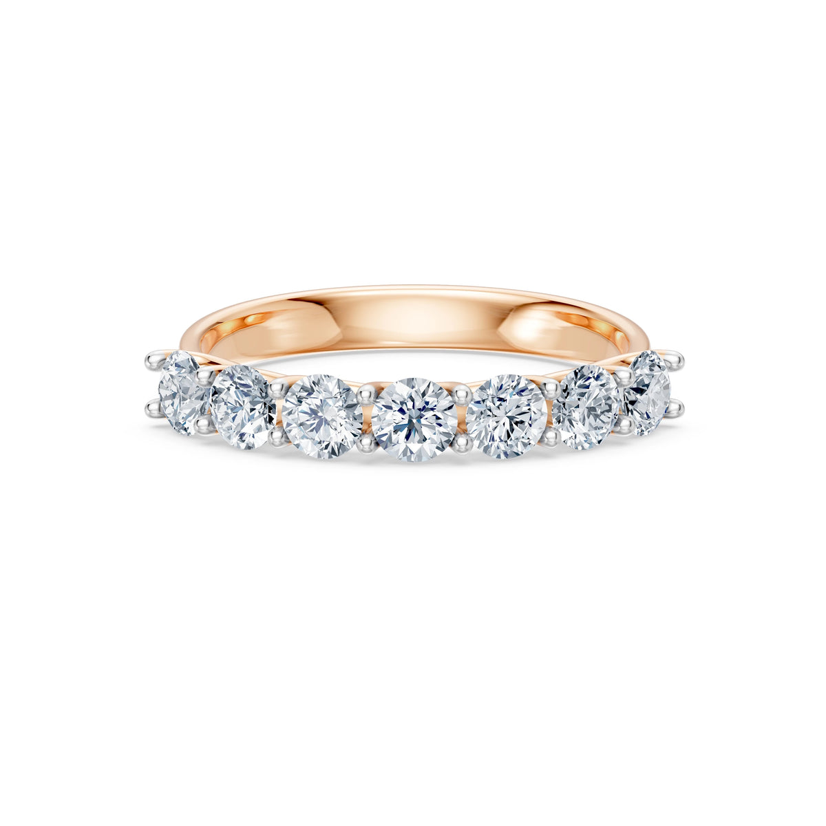 Inel din Aur cu Diamante, Forma Rotund Briliant, 1,05 CT