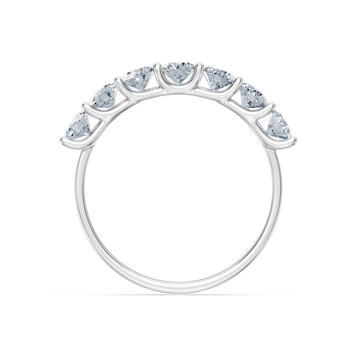 Inel din Aur cu Diamante, Forma Rotund Briliant, 1,05 CT