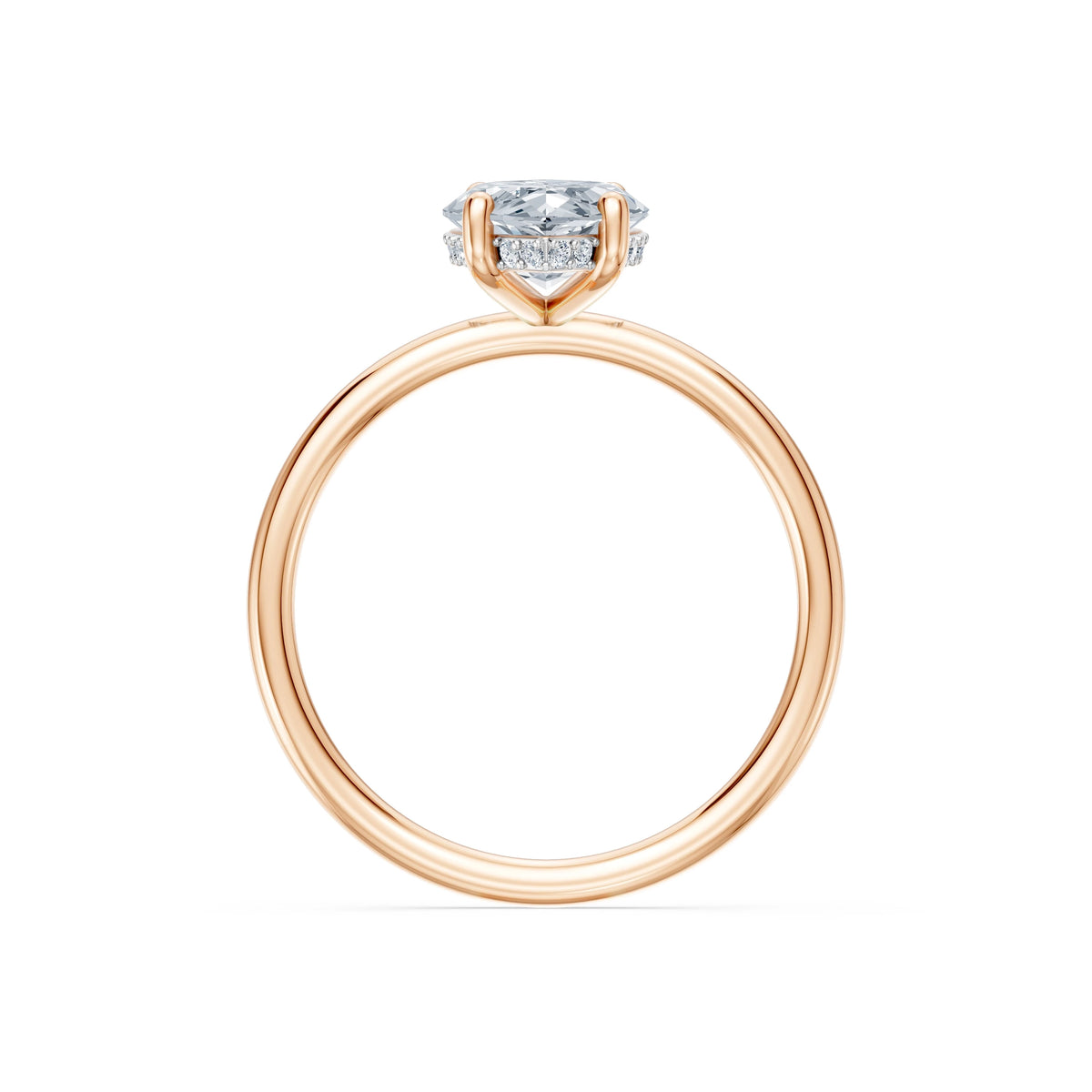 Inel de Logodnă Solitaire din Aur, Diamant Marquise 2,00 CT
