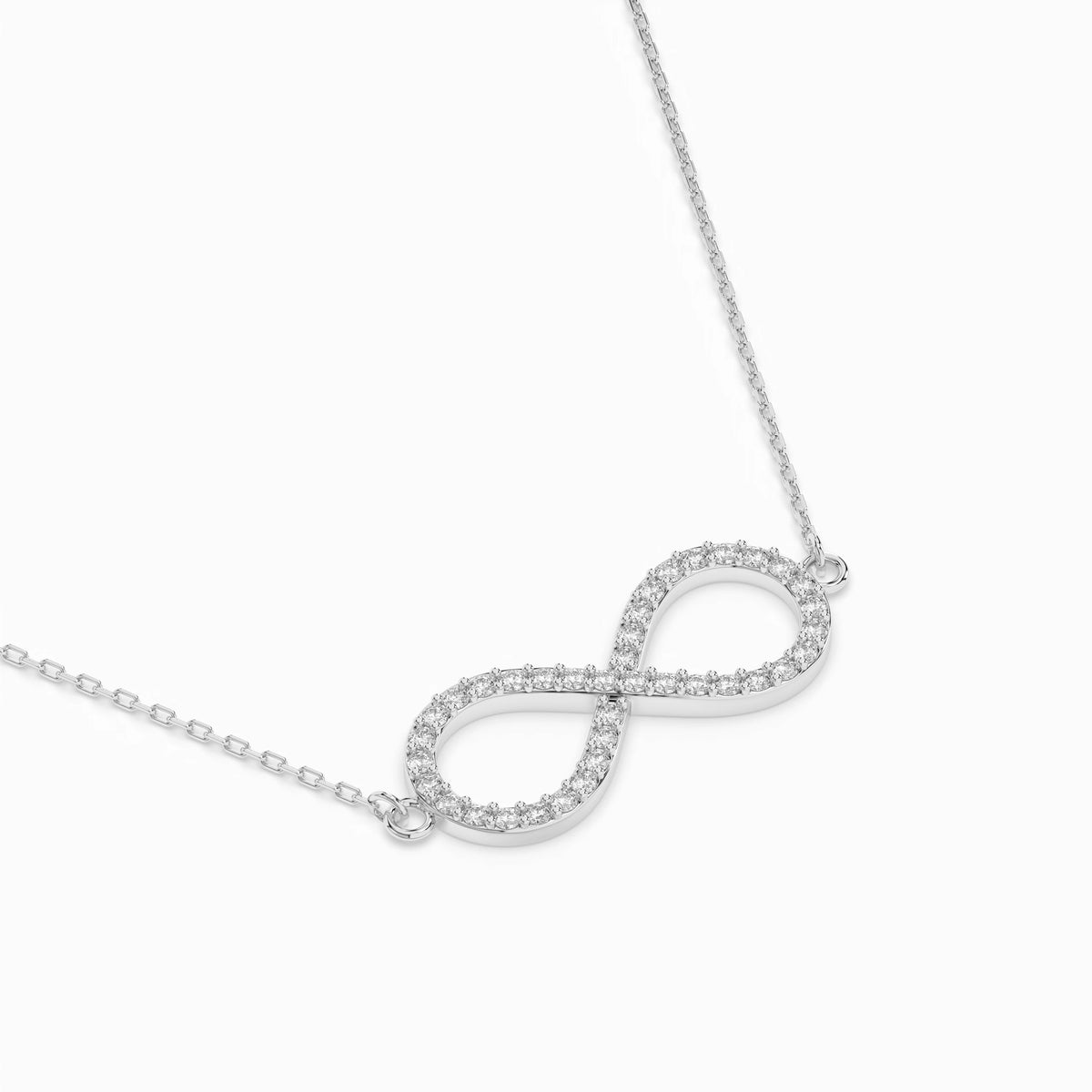 Colier din Aur cu Diamante, Forma Rotund Briliant, 0,19 CT