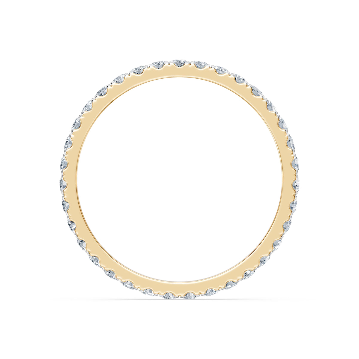 Inel din Aur cu Diamante, Forma Rotund Briliant, 0,53 CT