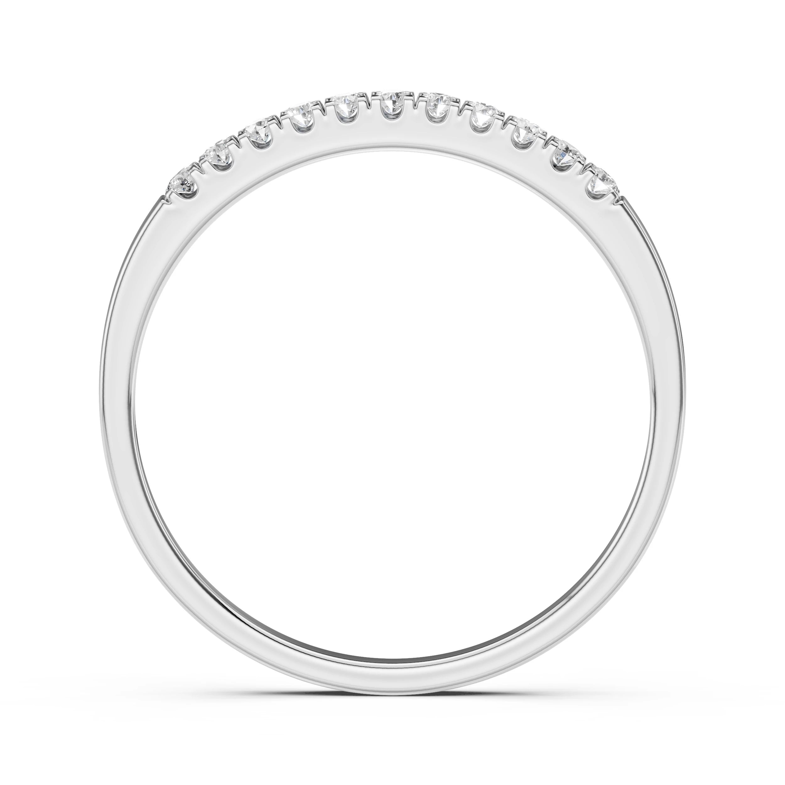 Inel din Aur cu Diamante Rotunde Briliant 0.11 CT