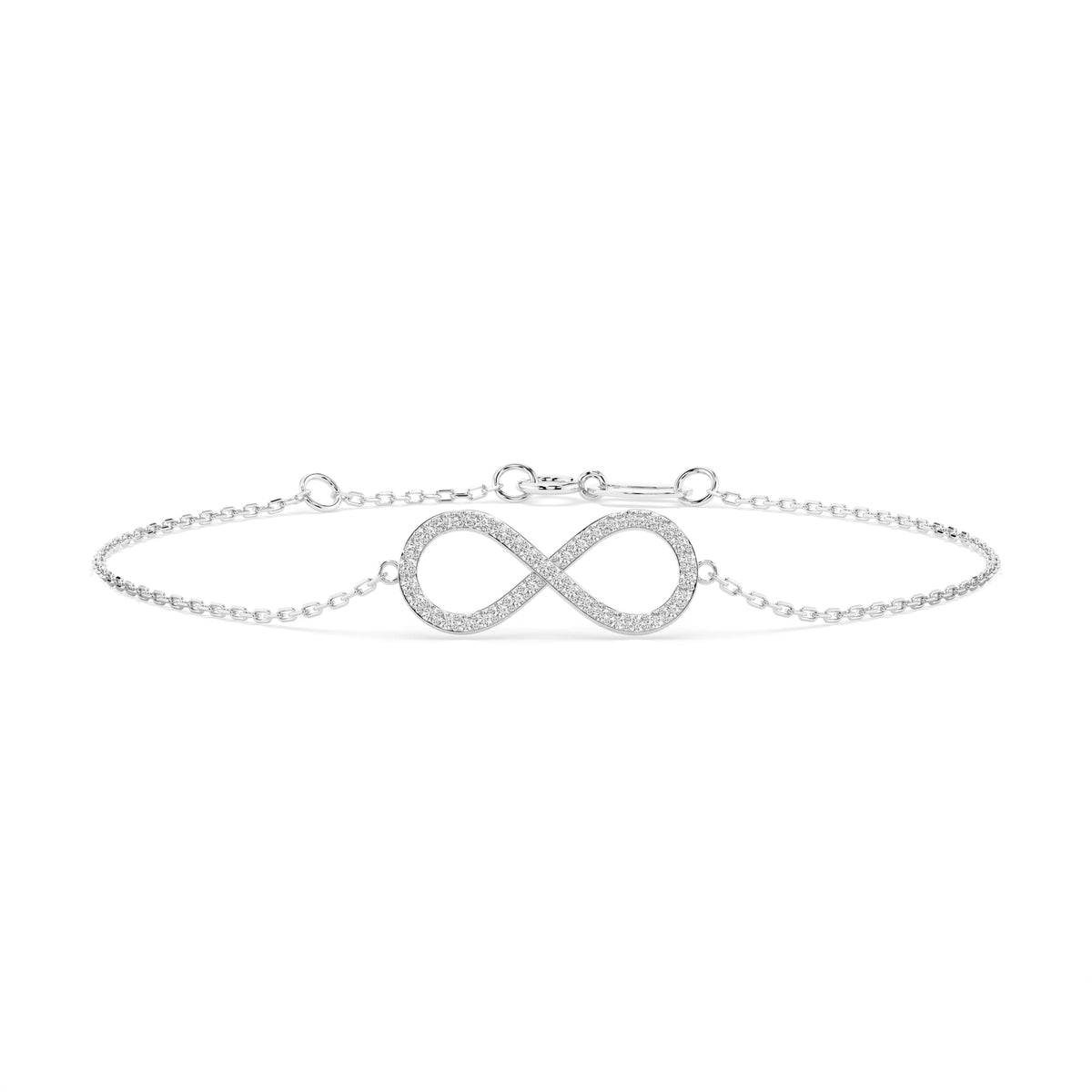 Brățară din Aur cu Diamante, Forma Rotund Briliant, 0,19 CT
