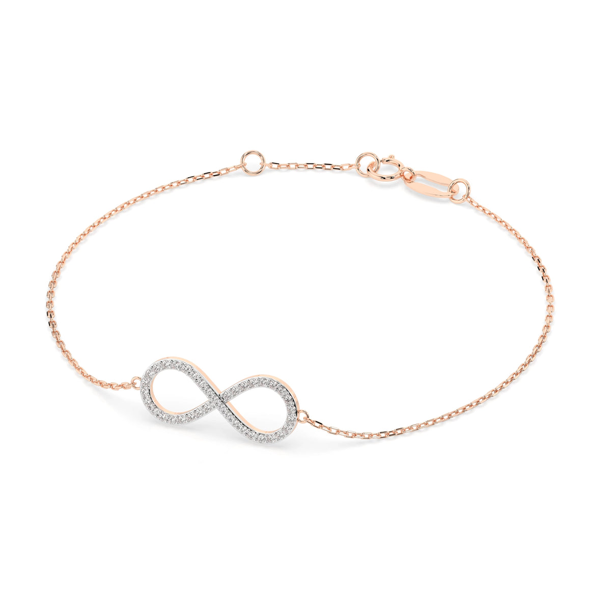 Brățară din Aur cu Diamante, Forma Rotund Briliant, 0,19 CT