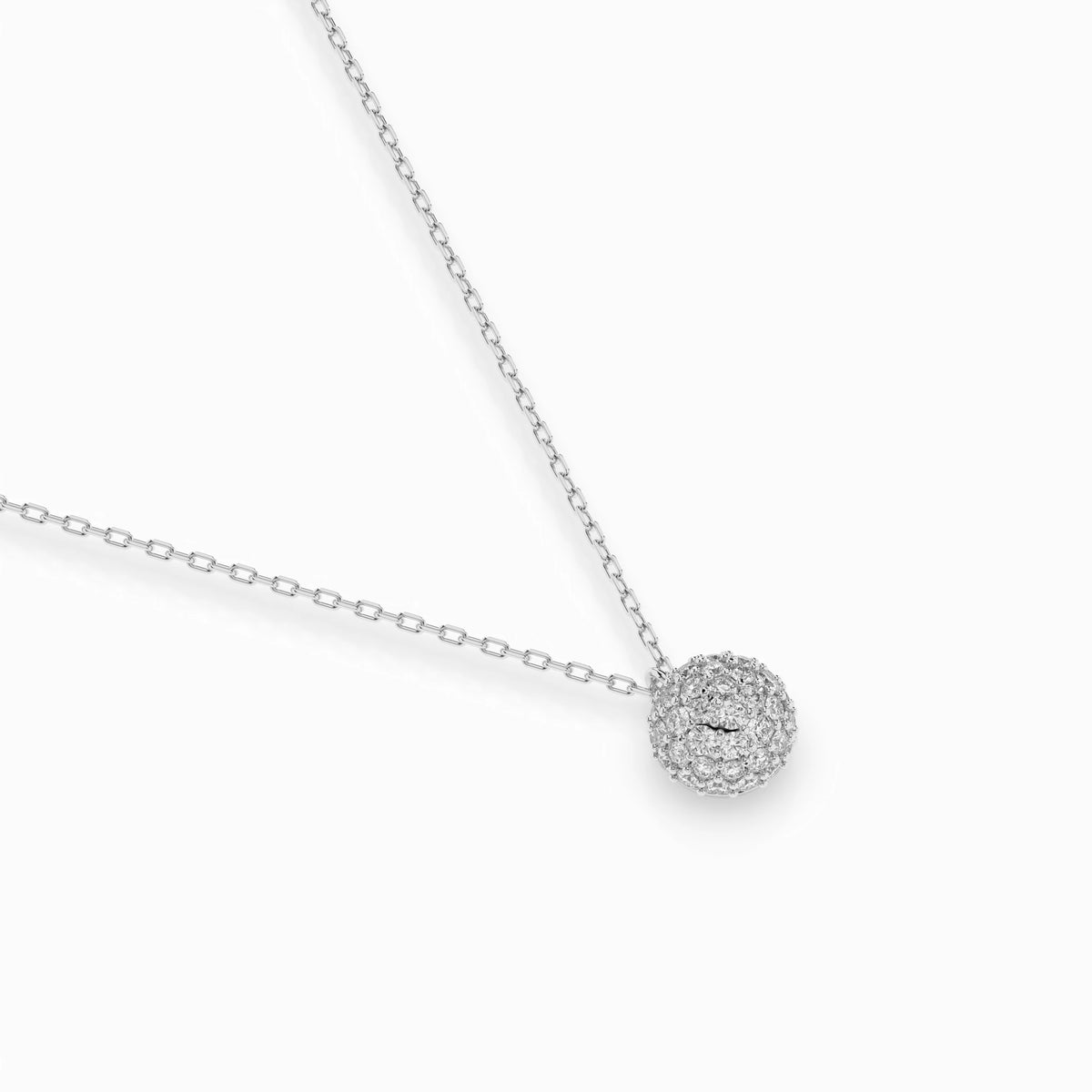 Colier din Aur cu Diamante, Forma Rotund Briliant, 0,23 CT
