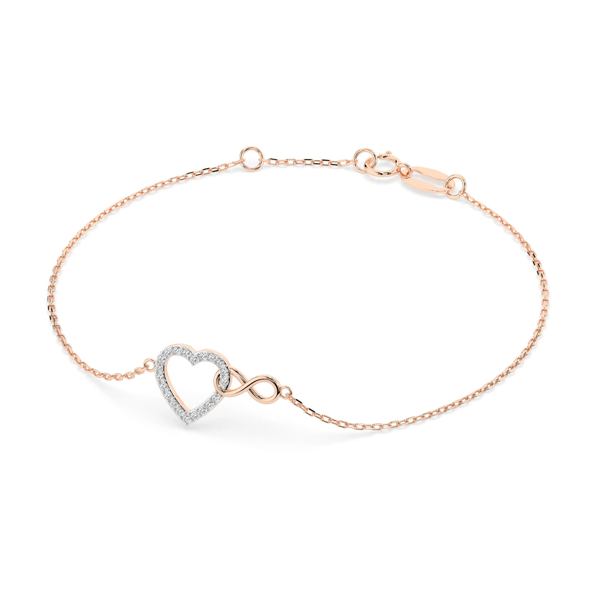 Brățară din Aur cu Diamante, Forma Rotund Briliant, 0,11 CT