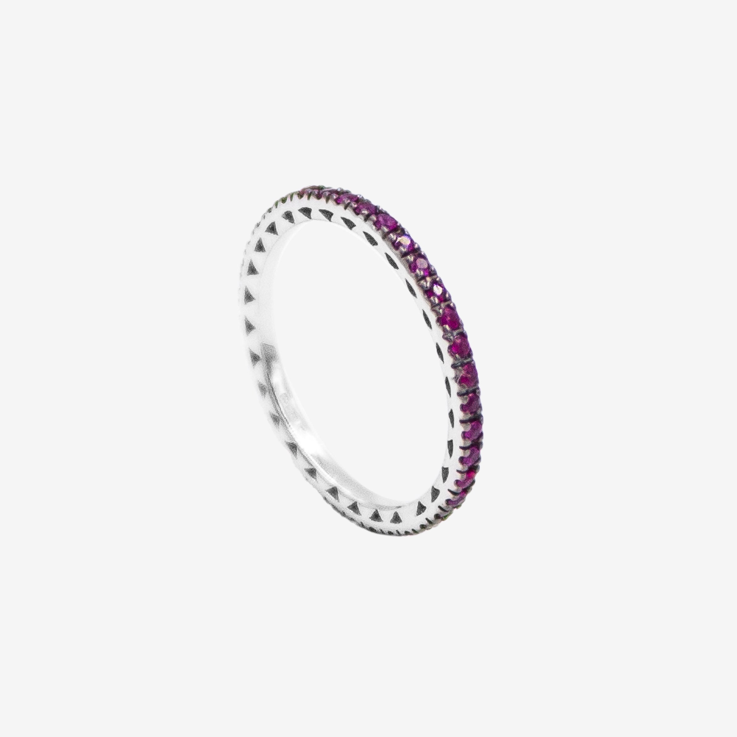 Eternity Ring with Rubies 0.50ct