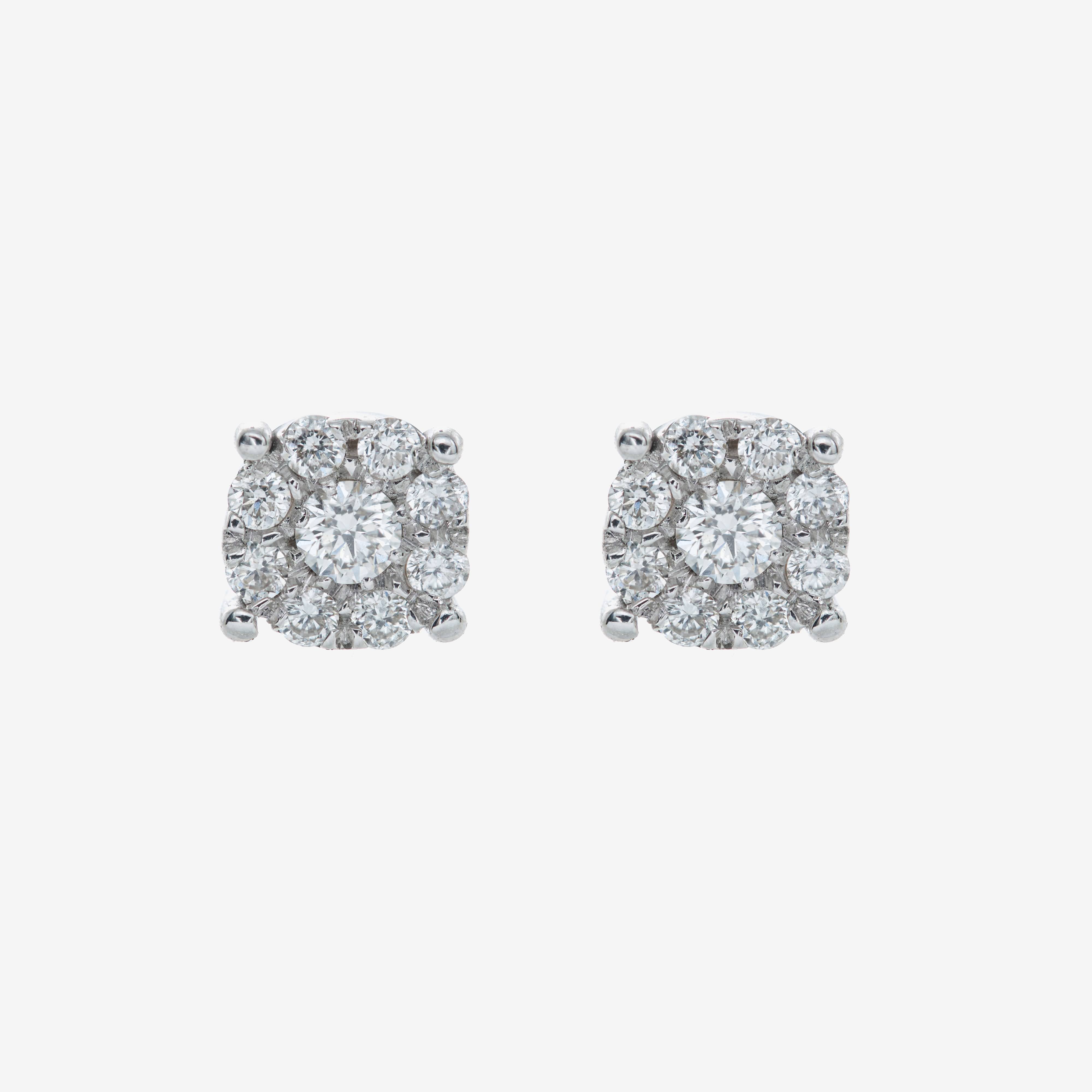 Alma diamond earrings