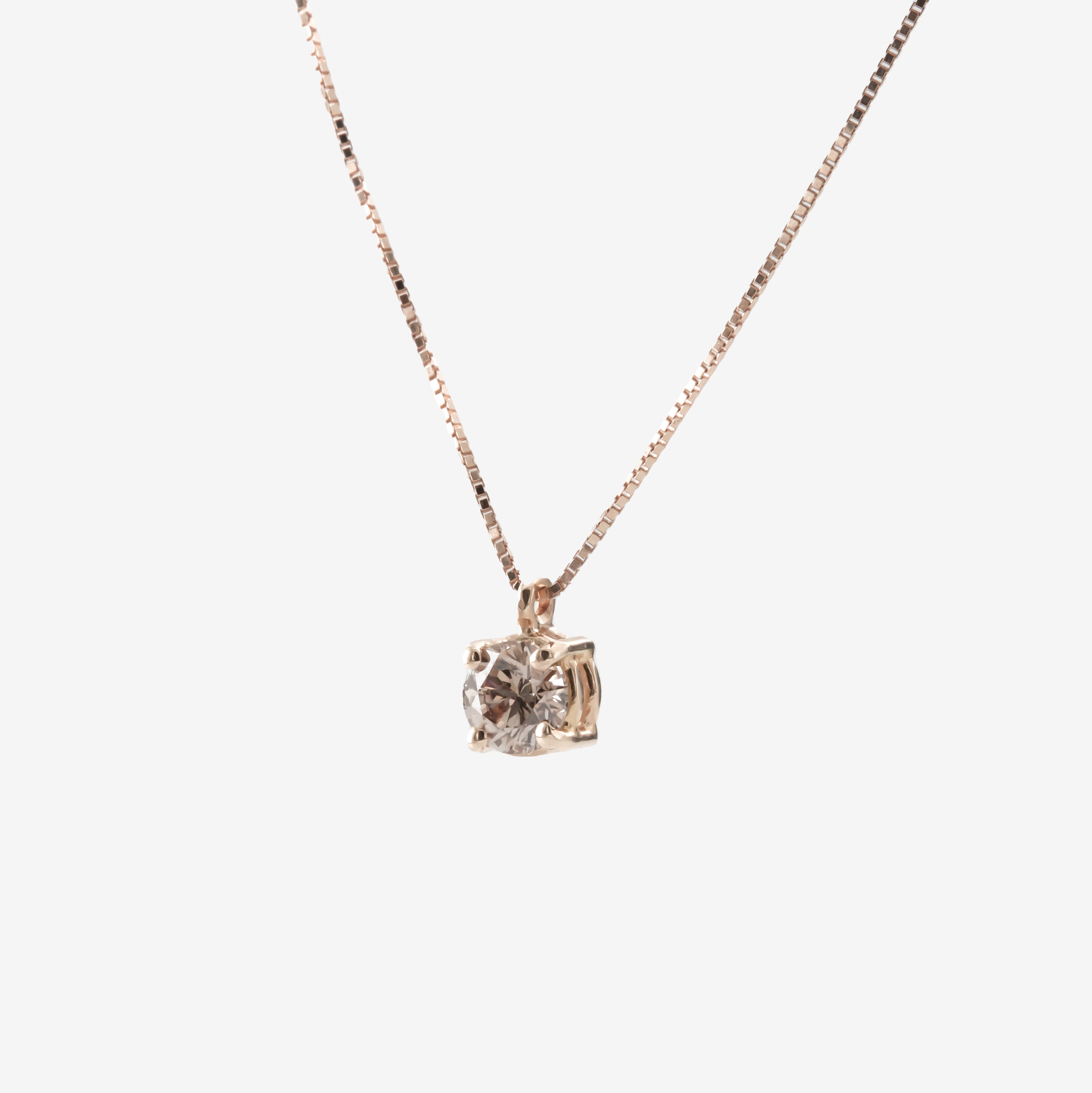 Spotlight Brown Diamond Necklace