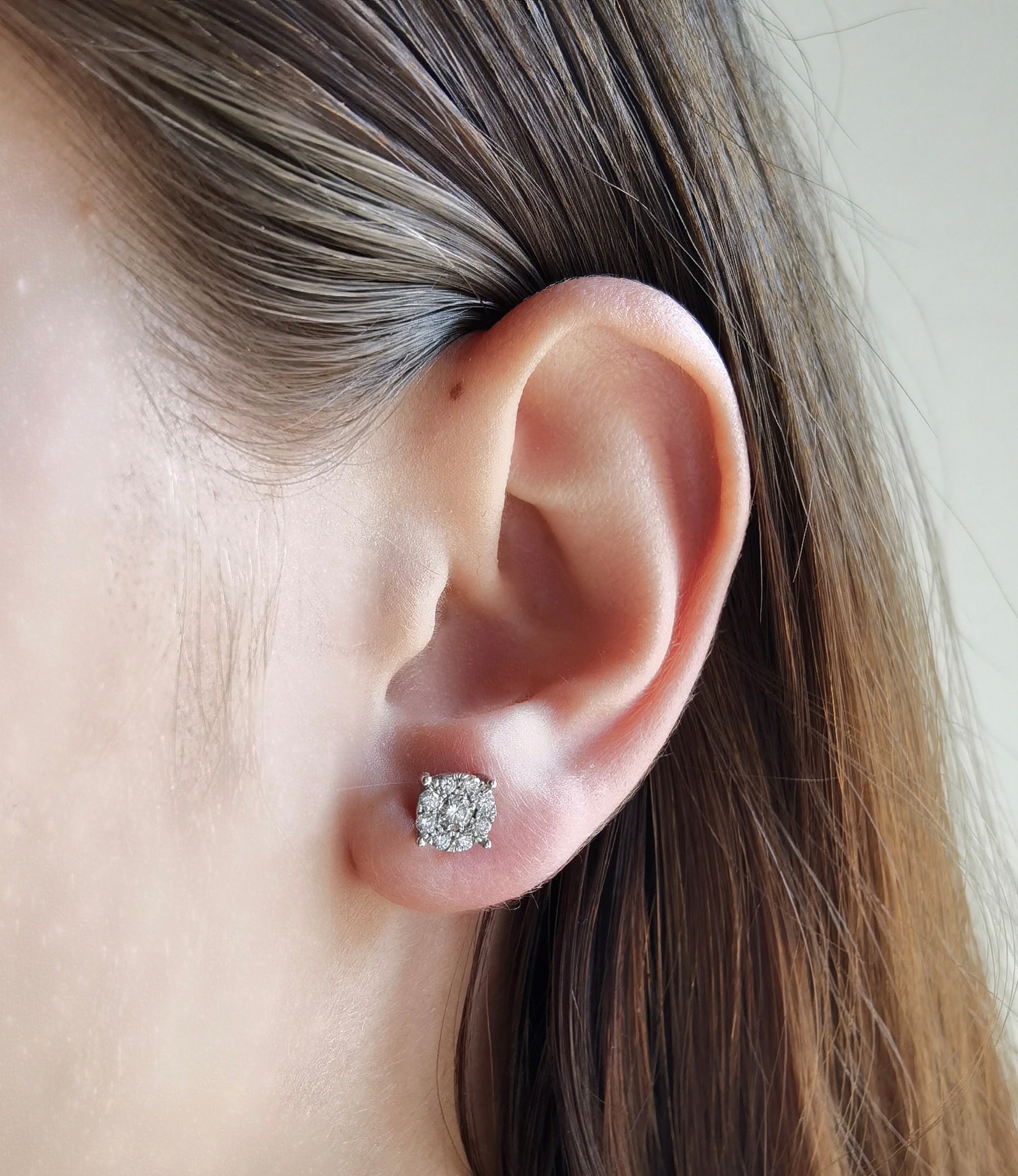 Aris diamond earrings